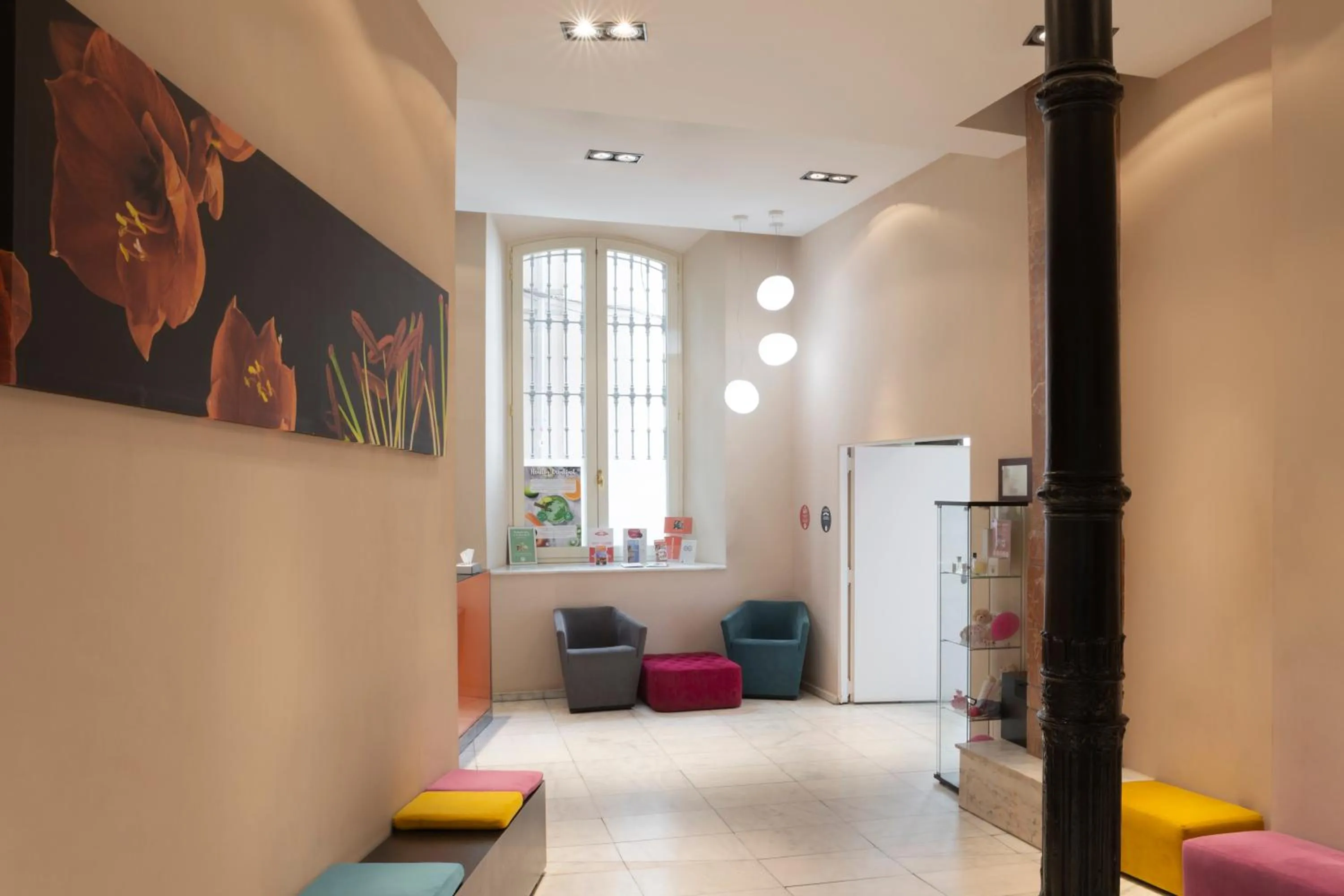 Lobby or reception in Petit Palace Plaza Málaga