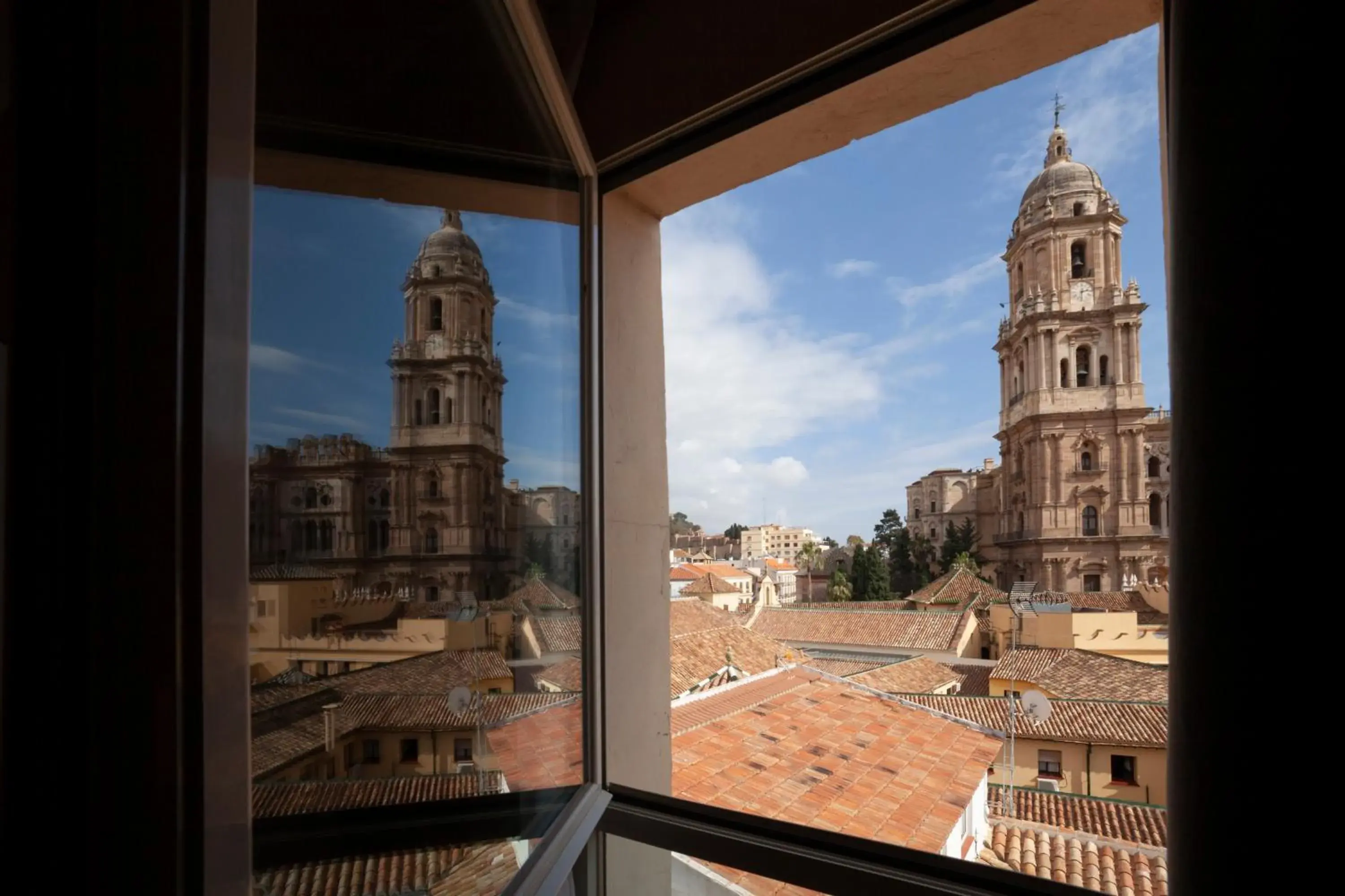 City view in Petit Palace Plaza Málaga City view in Petit Palace Plaza Málaga