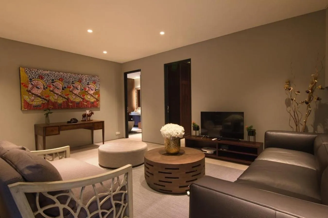 Living room in The Ning Resort Ubud