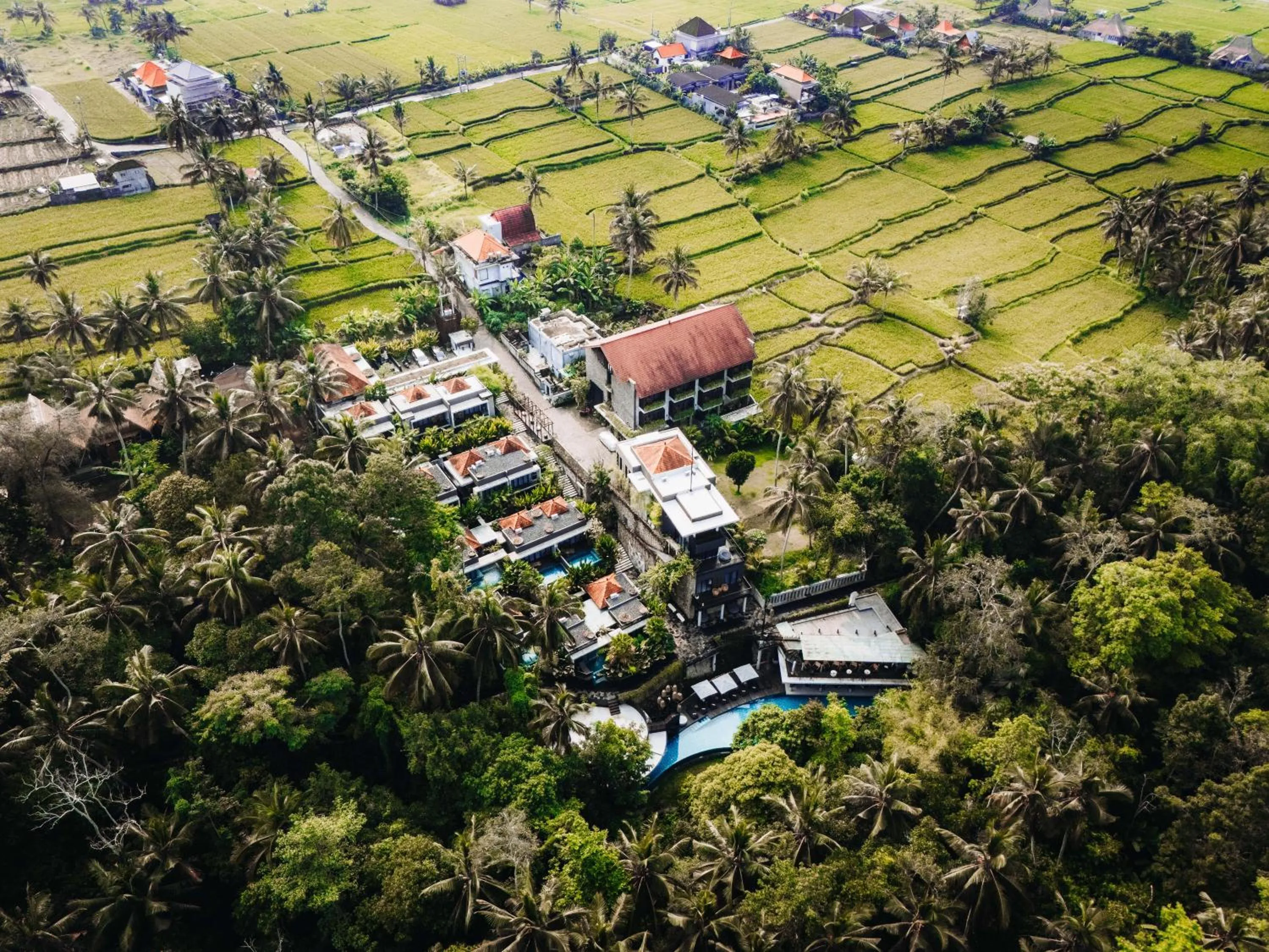 Property building in The Ning Resort Ubud