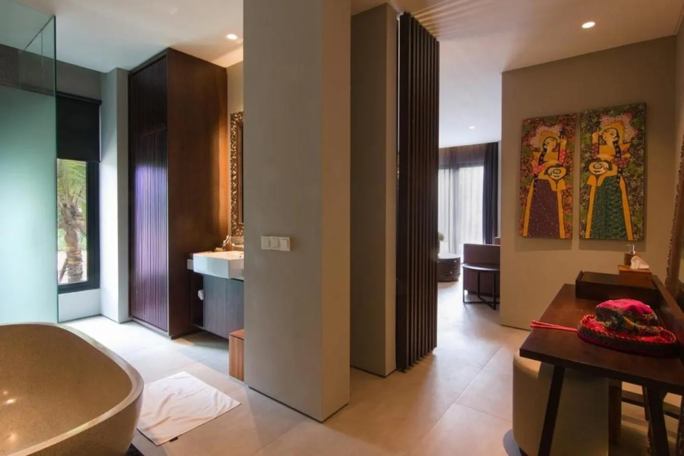 Bathroom in The Ning Resort Ubud