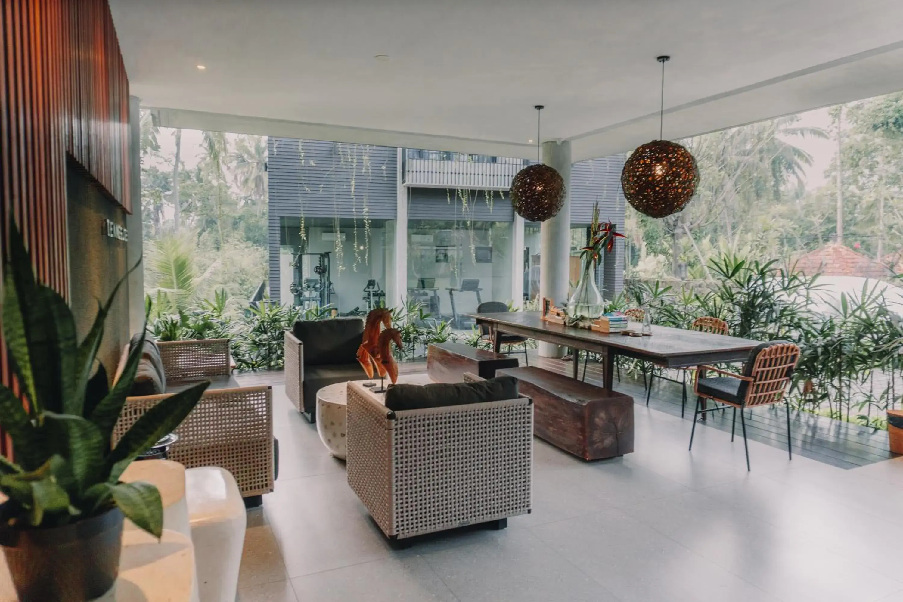 Property building in The Ning Resort Ubud Property building in The Ning Resort Ubud