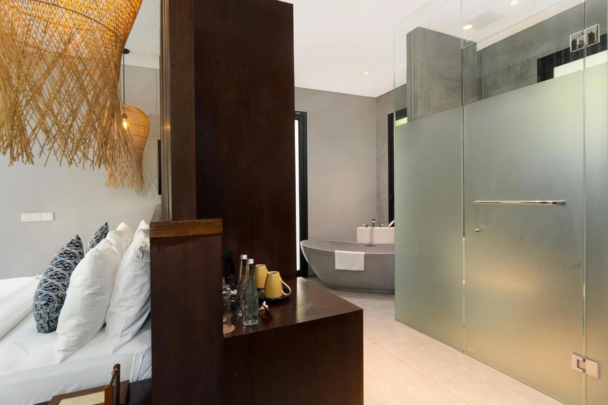 Bathroom in The Ning Resort Ubud