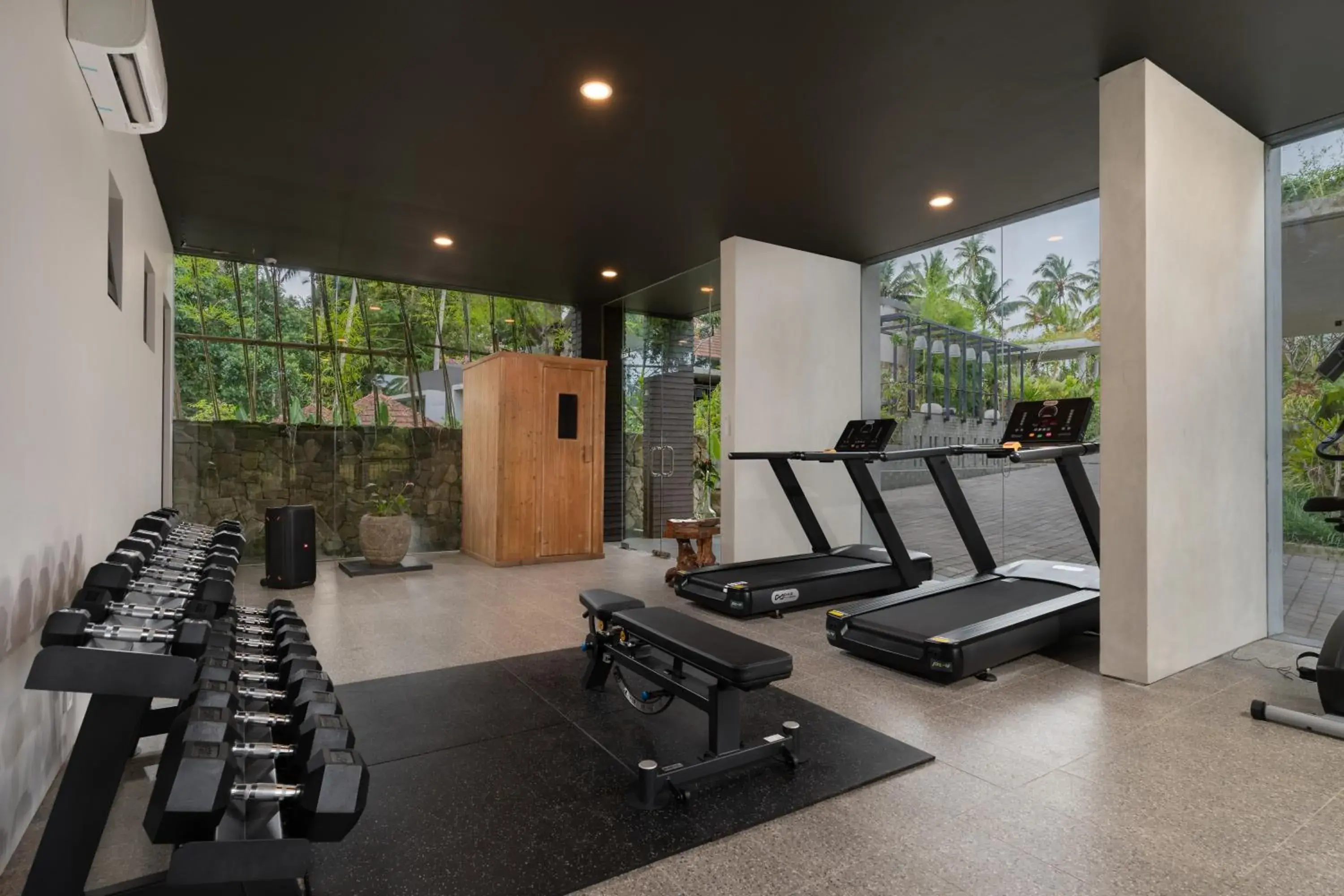 Fitness centre/facilities in The Ning Resort Ubud Fitness centre/facilities in The Ning Resort Ubud