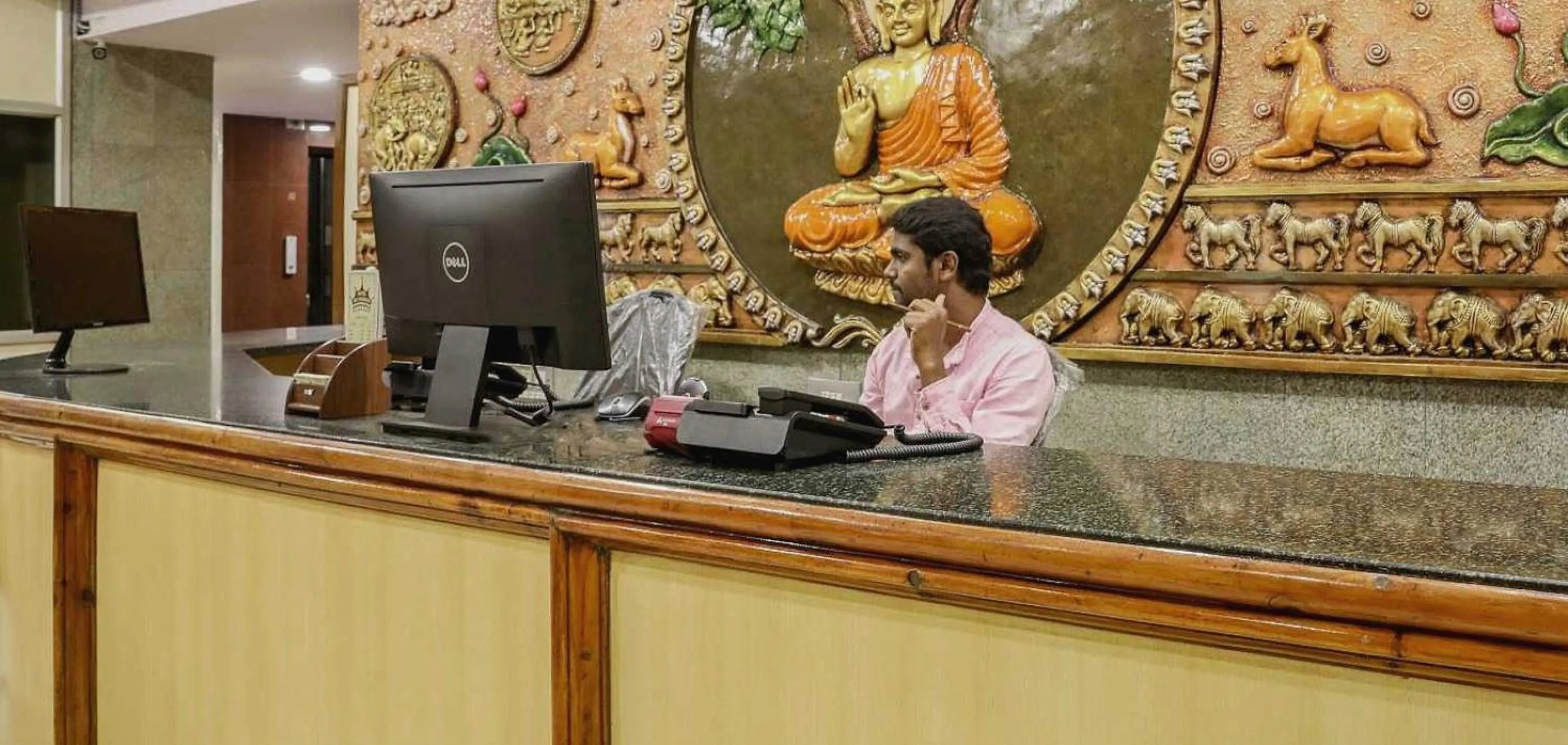 Lobby or reception in Hotel O Sai Vishram