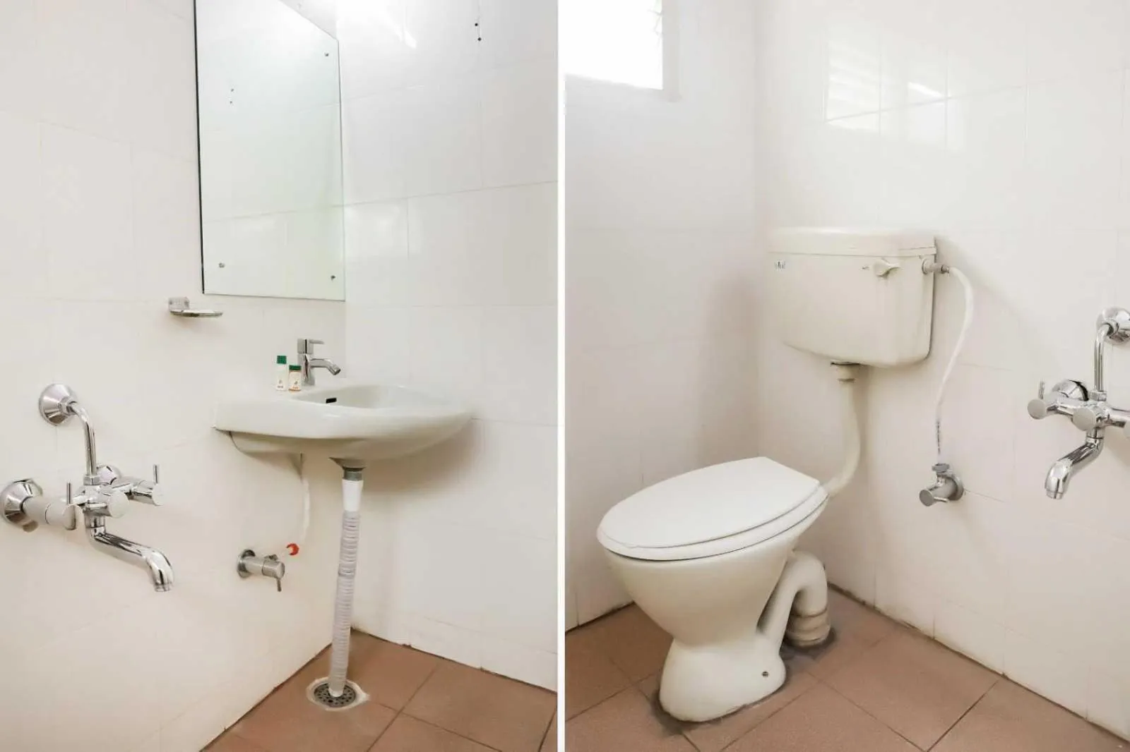 Bathroom in Hotel O Sai Vishram