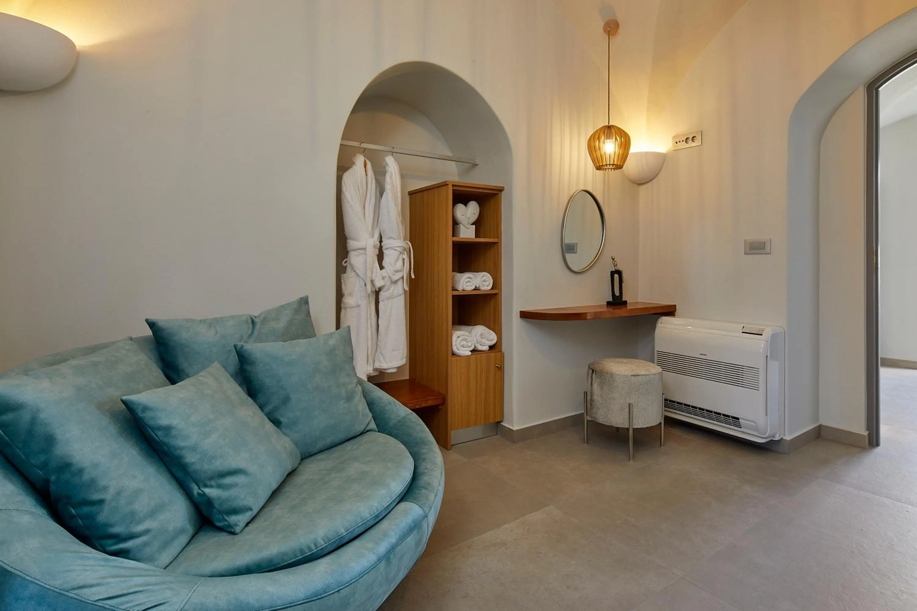 Seating area in Aecon Suites