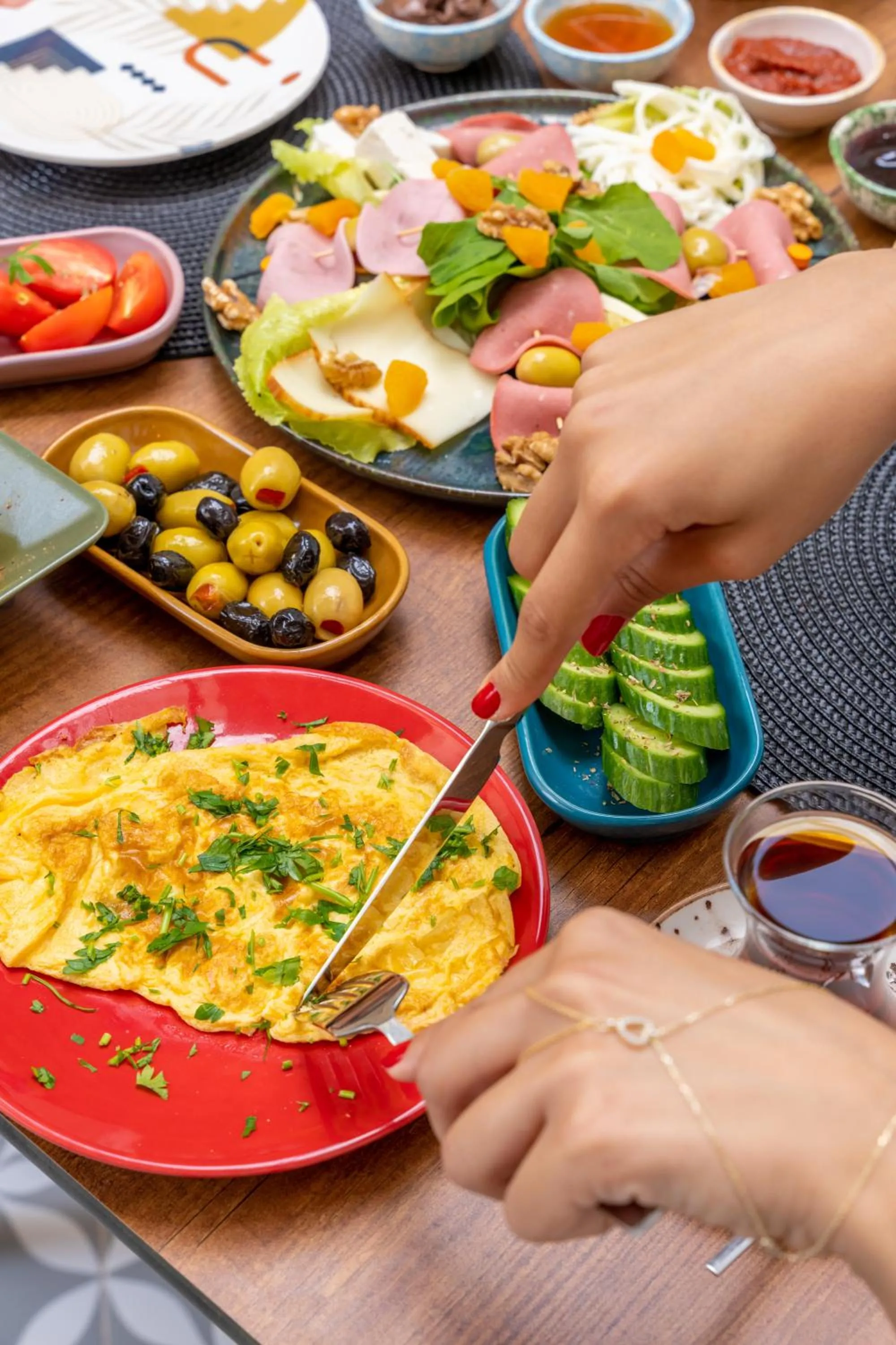 Food and drinks in Lupia Suites