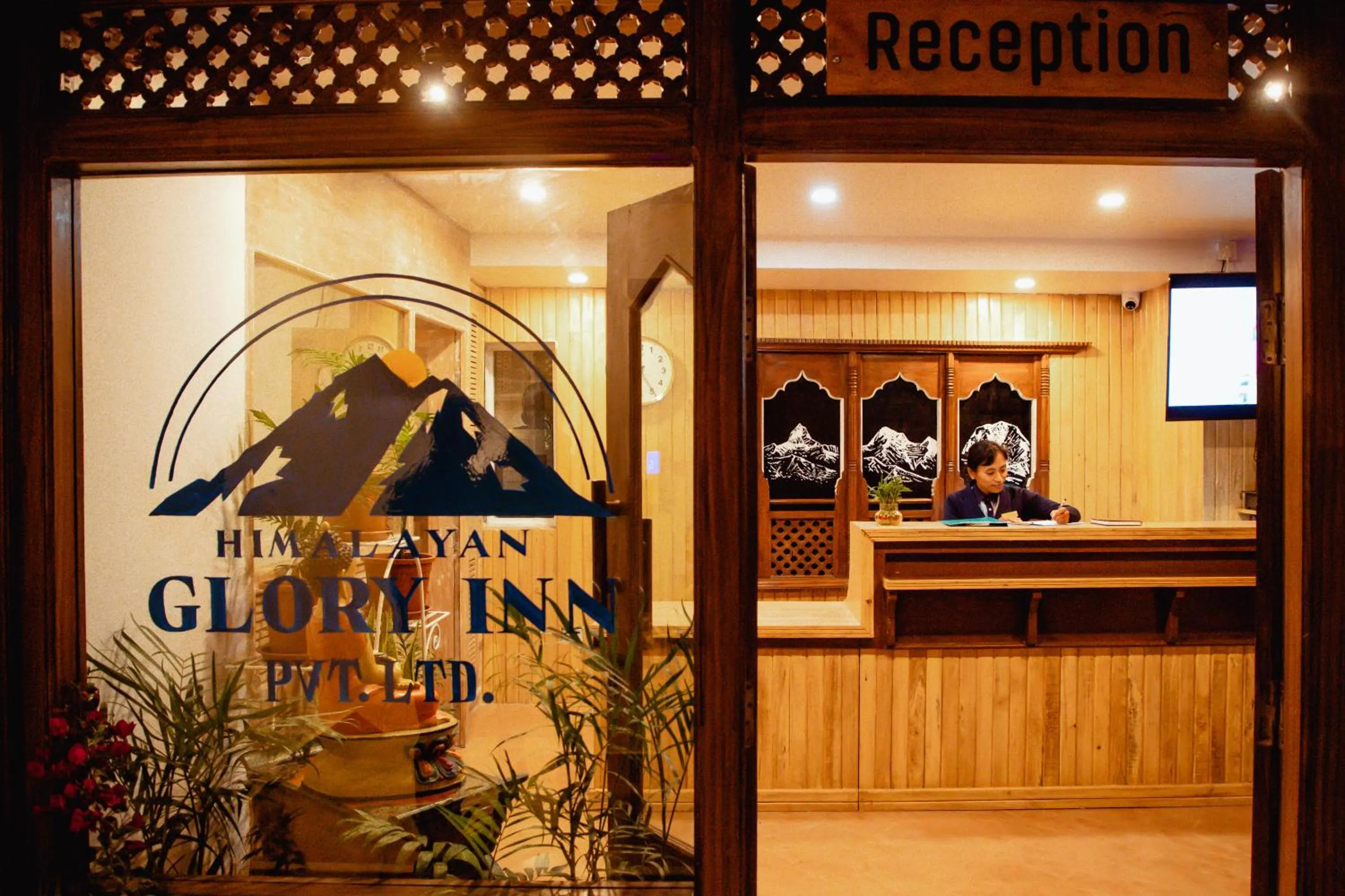 Lobby or reception in Himalayan Glory Inn