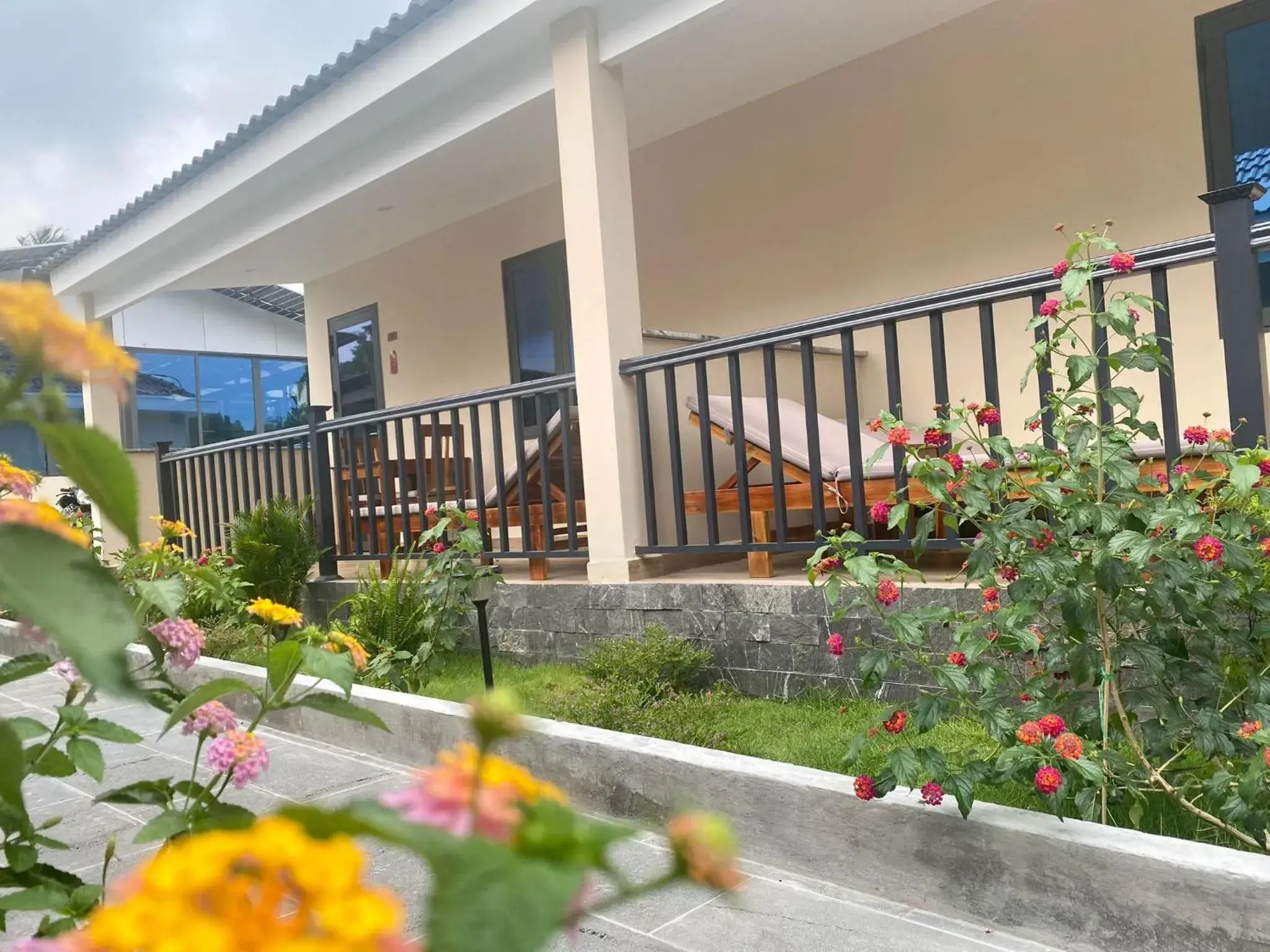 Garden view in LAM BUNGALOW Resort & Spa Garden view in LAM BUNGALOW Resort & Spa