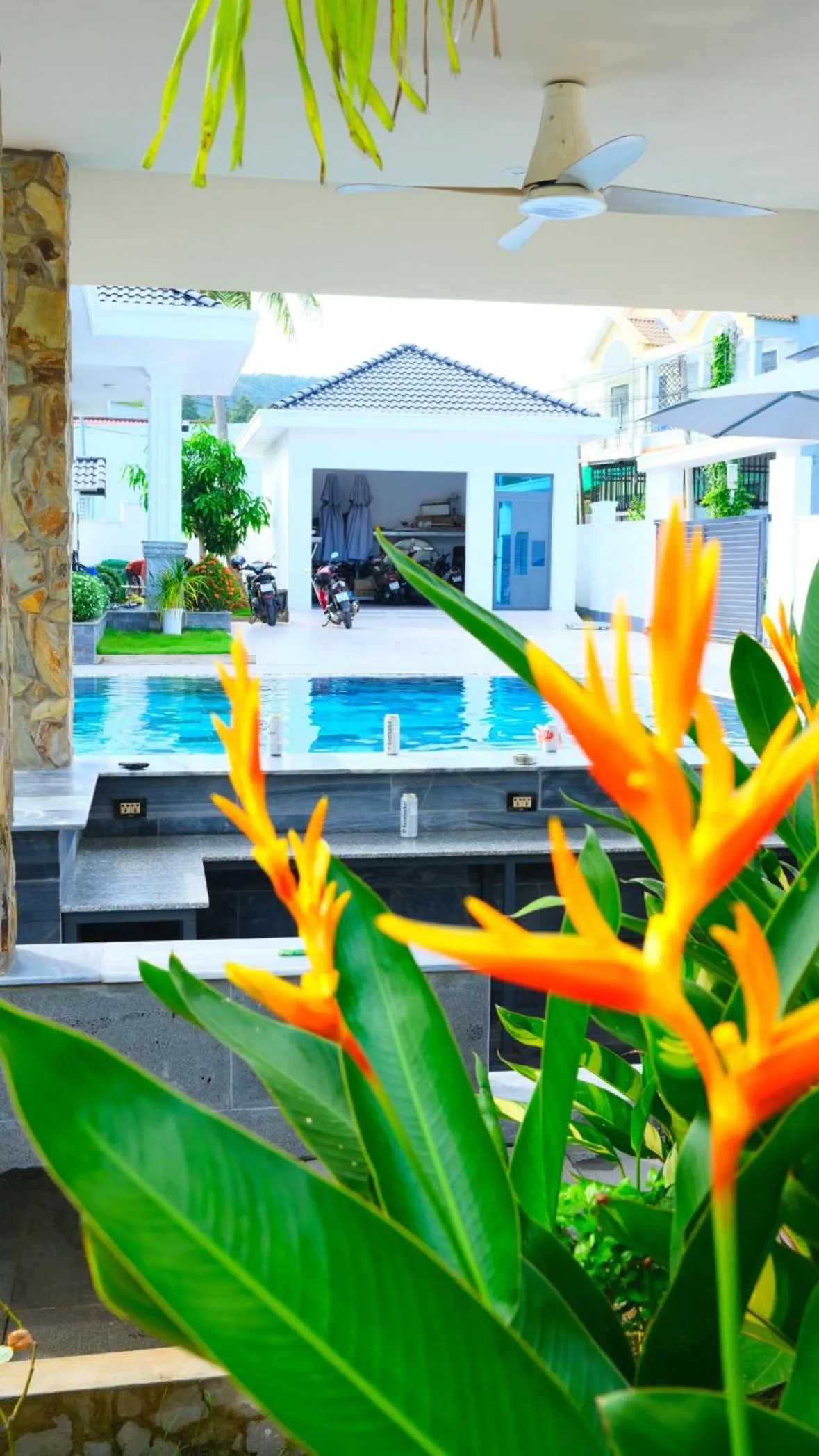 Pool view in LAM BUNGALOW Resort & Spa
