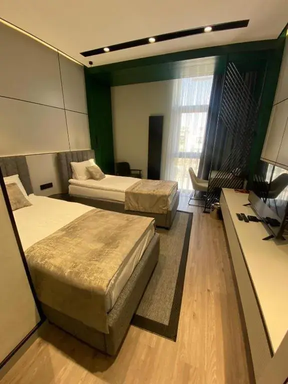 Standard Twin Room in Dostyk Business Hotel Standard Twin Room in Dostyk Business Hotel