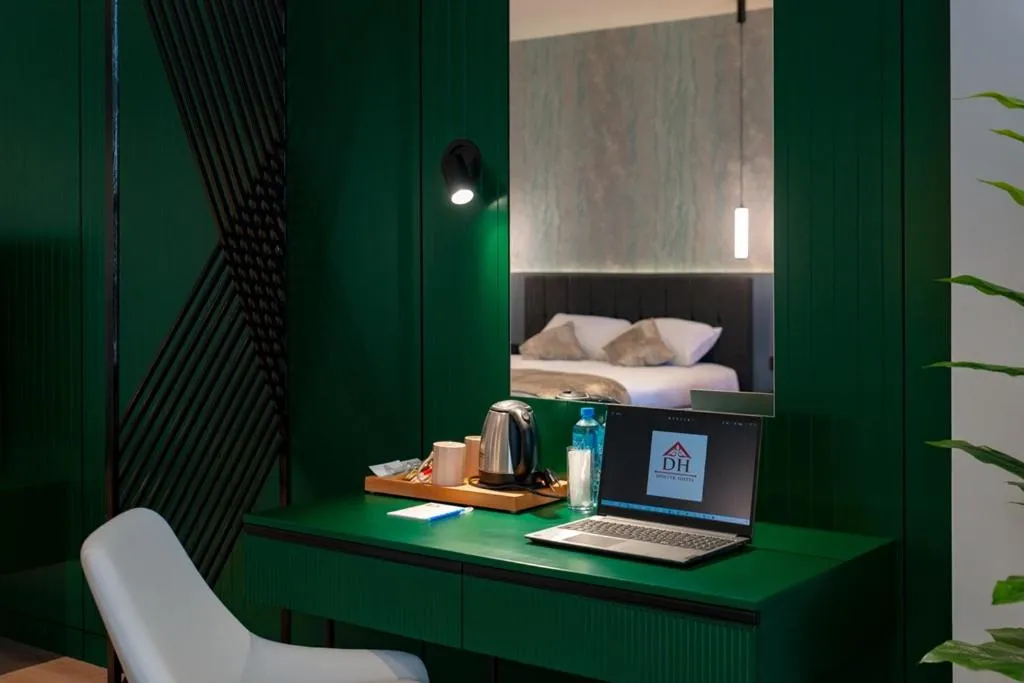 Bed in Dostyk Business Hotel