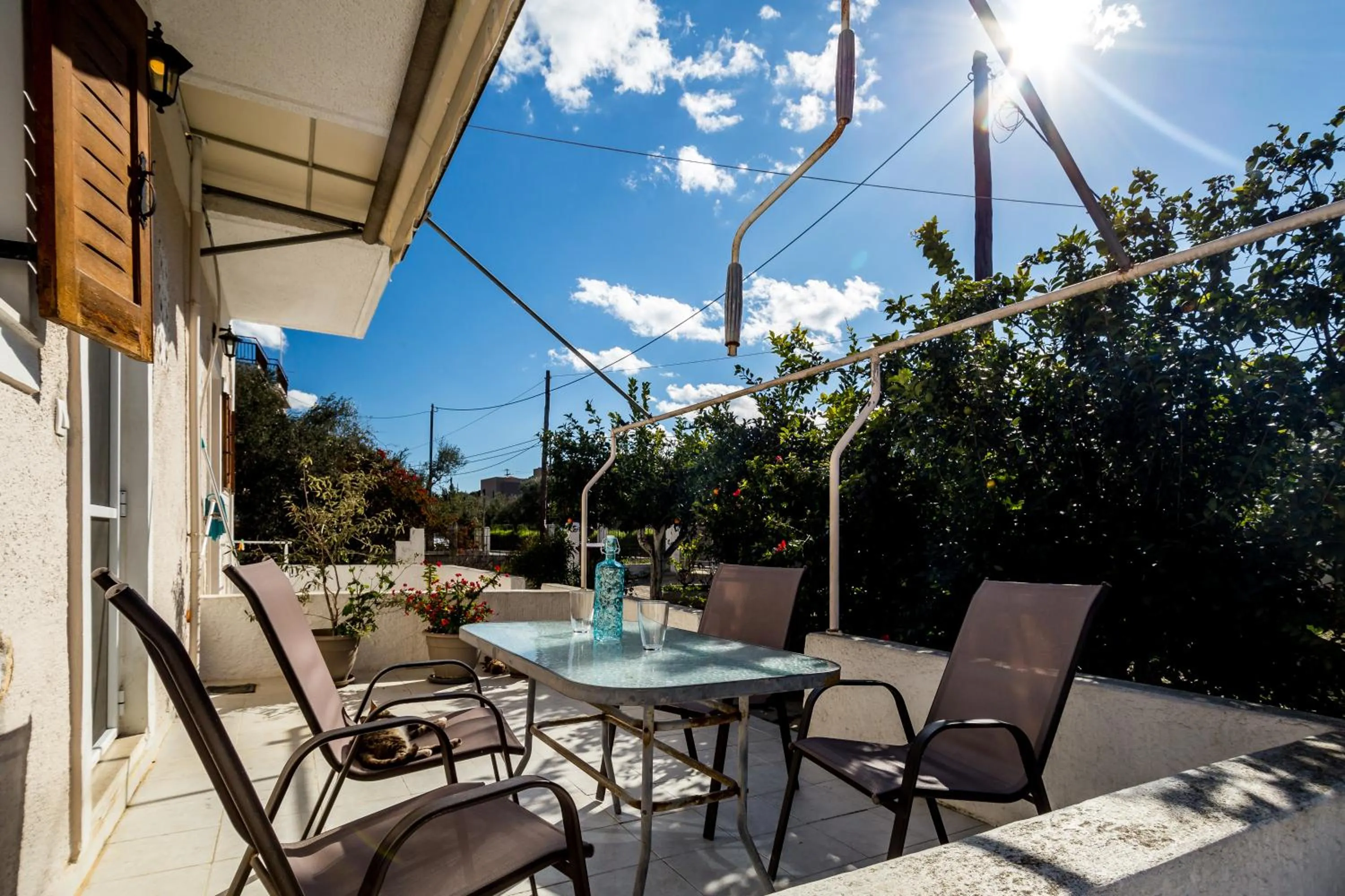 Patio in Sunny Sofi Studios