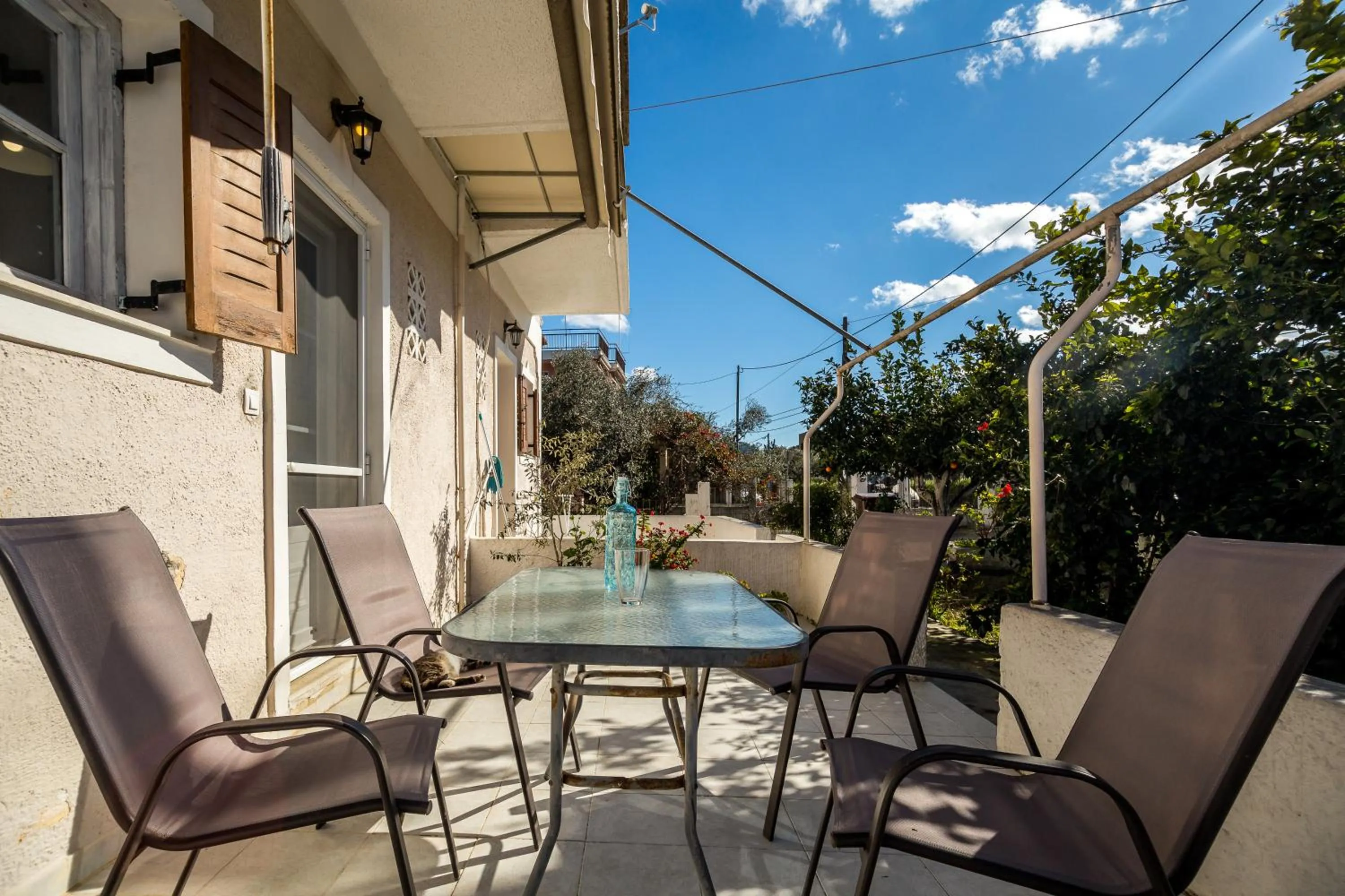 Patio in Sunny Sofi Studios