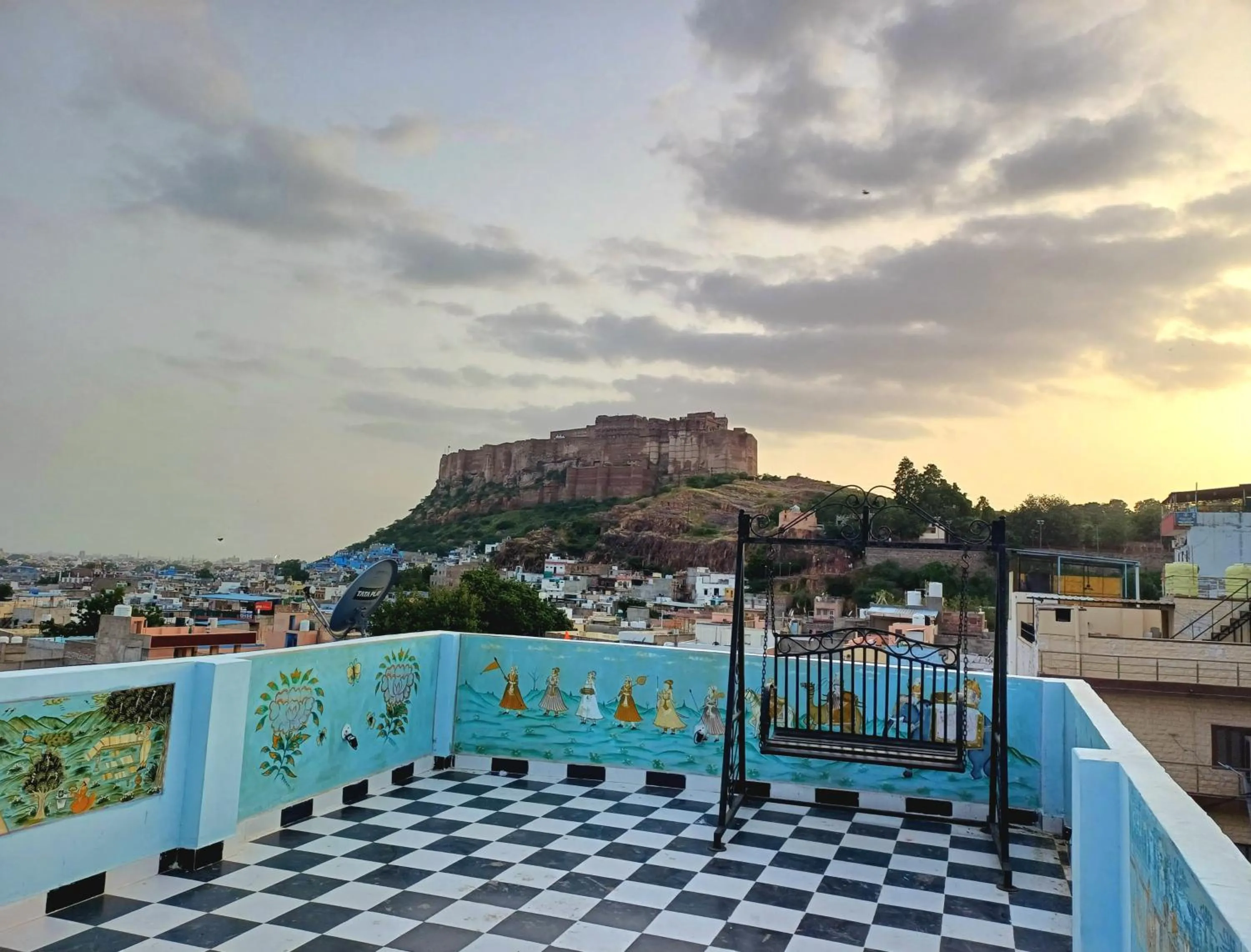 Balcony/Terrace in The Mehran way Homestay