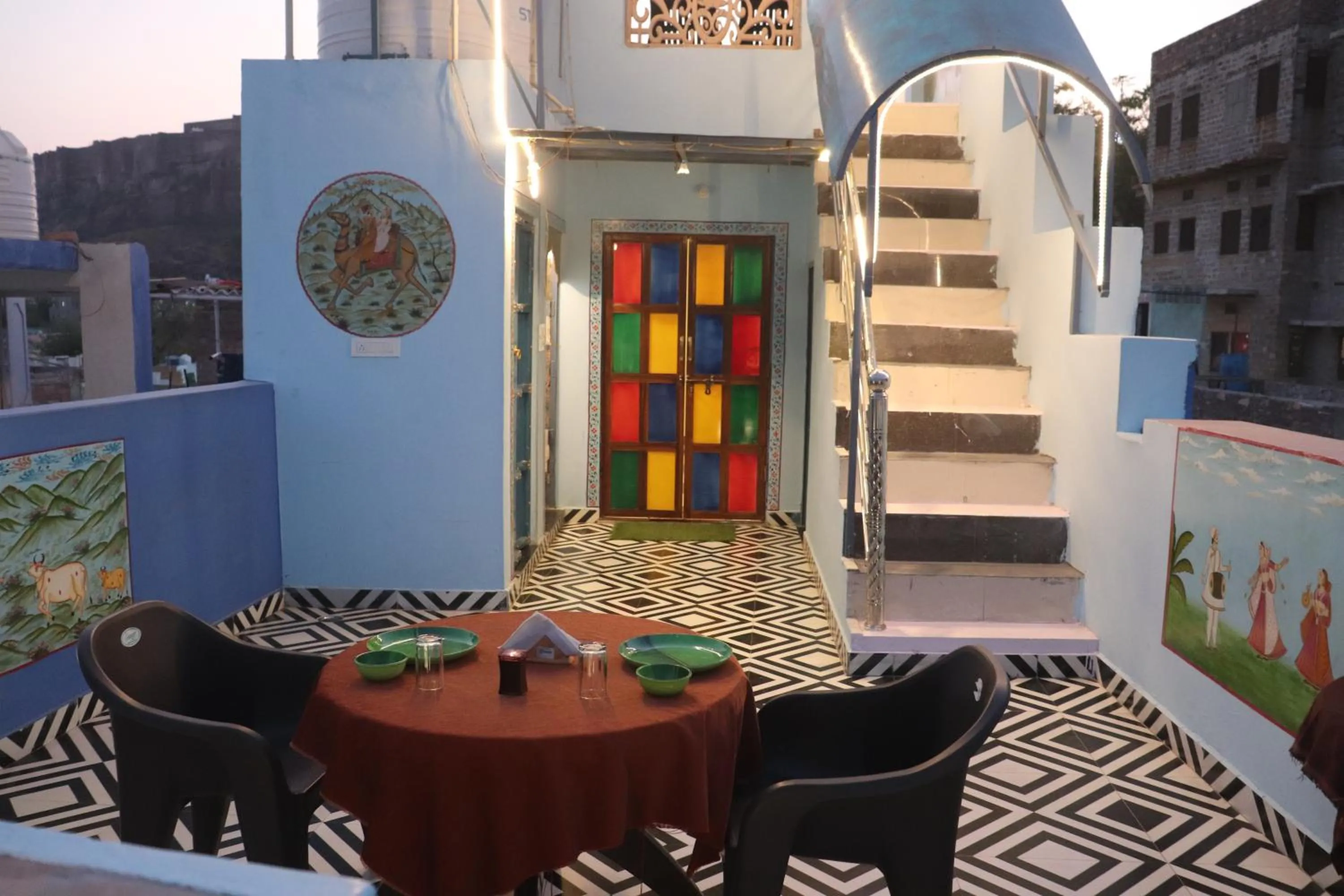 Balcony/Terrace in The Mehran way Homestay