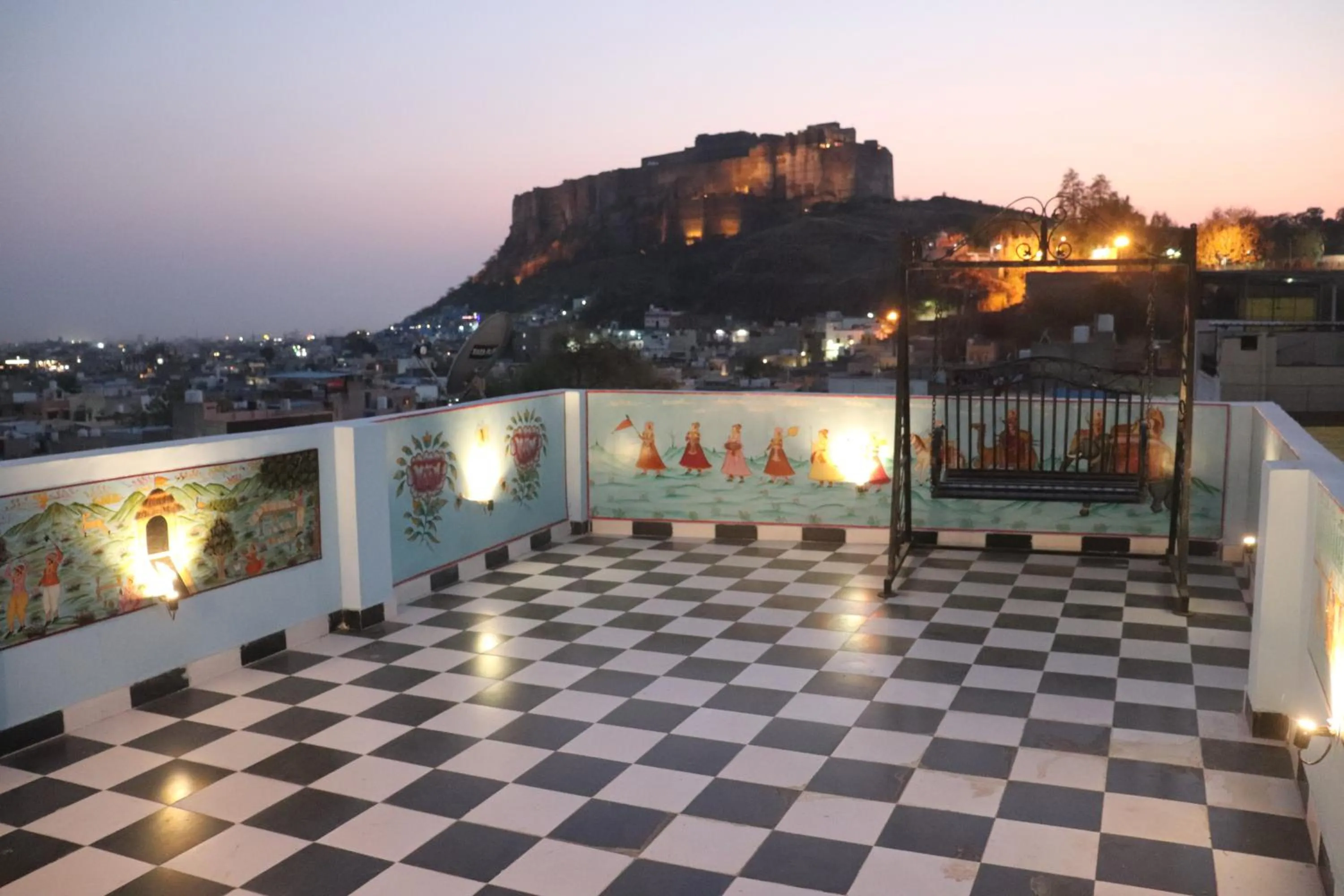 Balcony/Terrace in The Mehran way Homestay