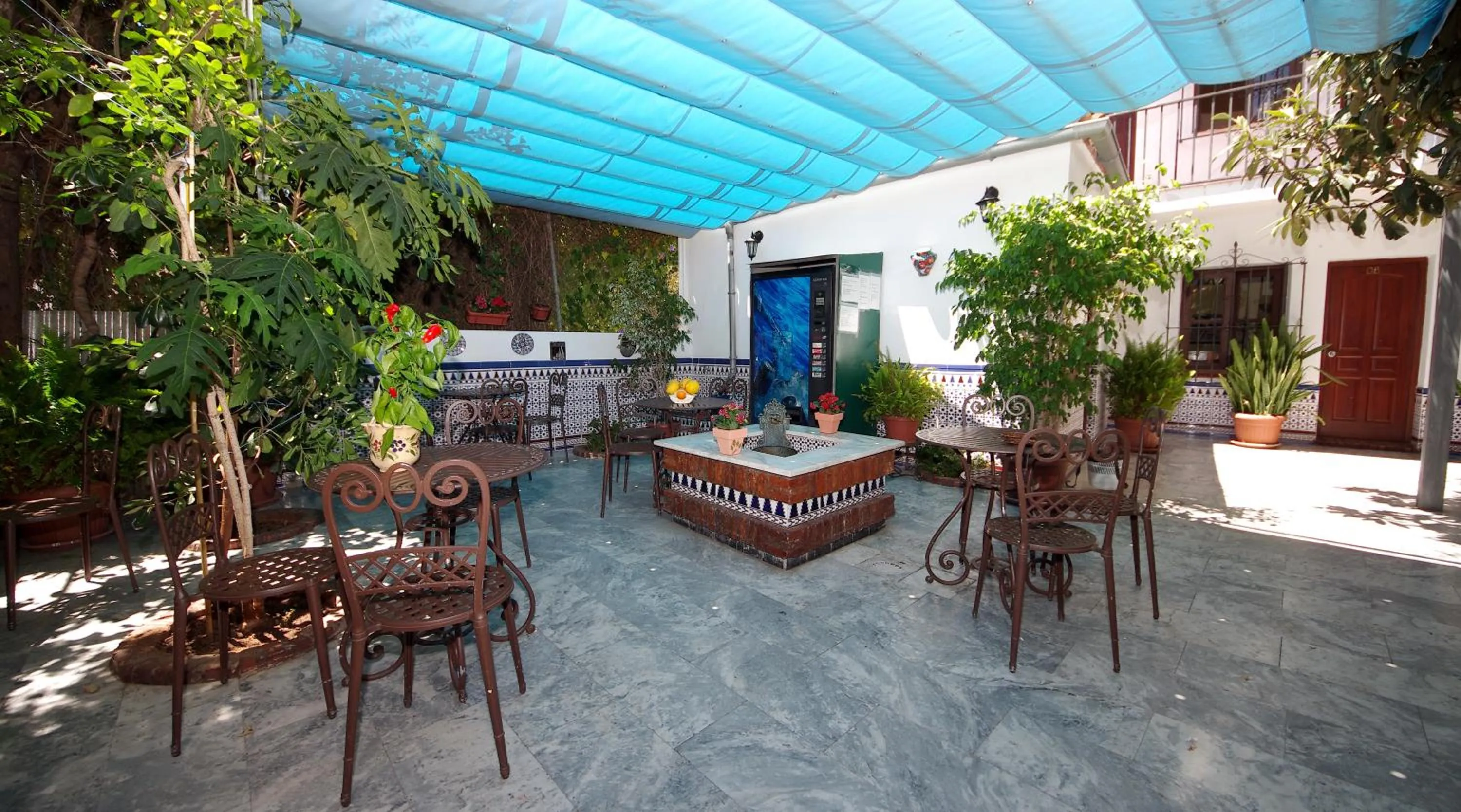 Patio in Pensión Aduar