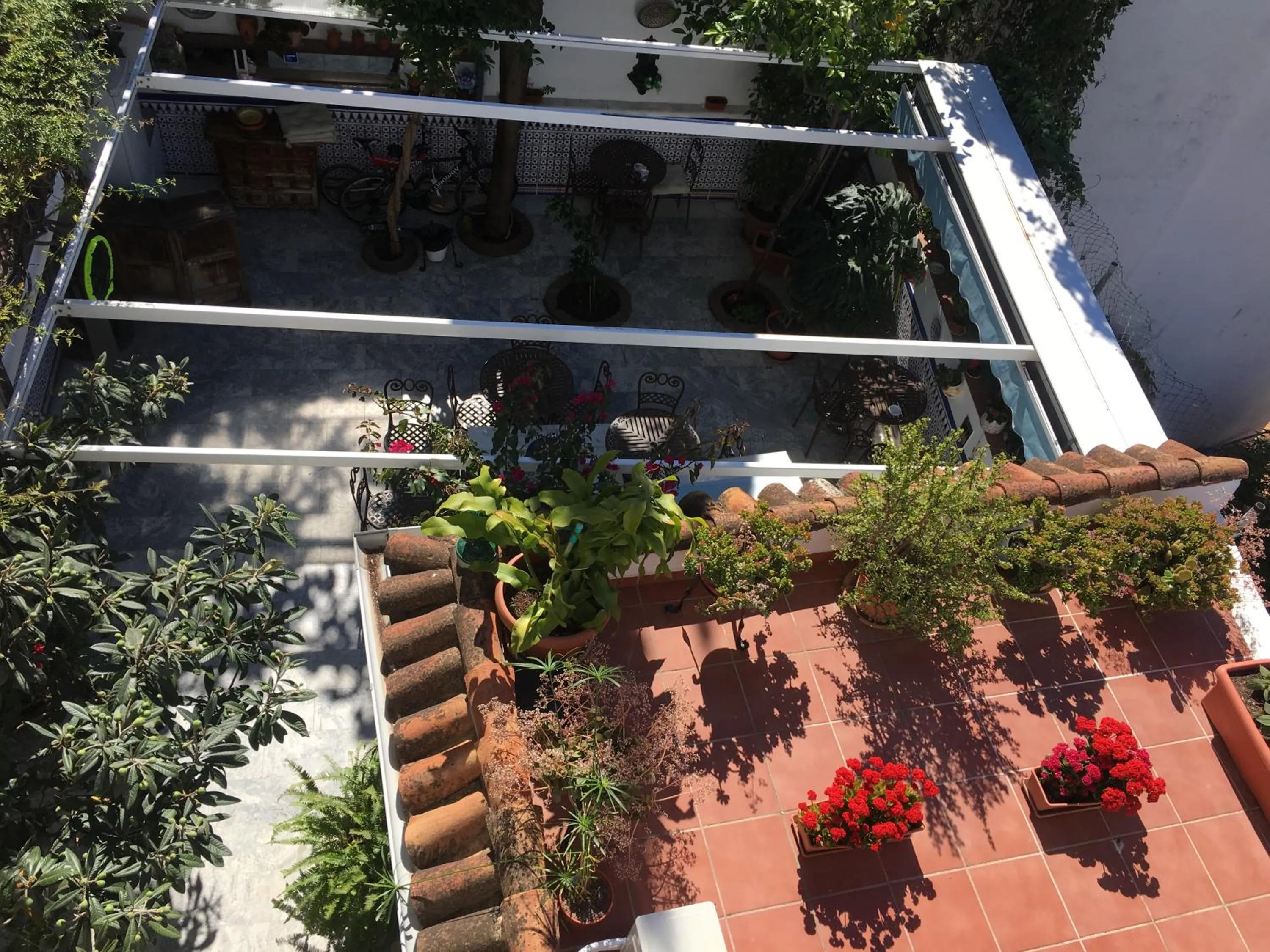 Patio in Pensión Aduar