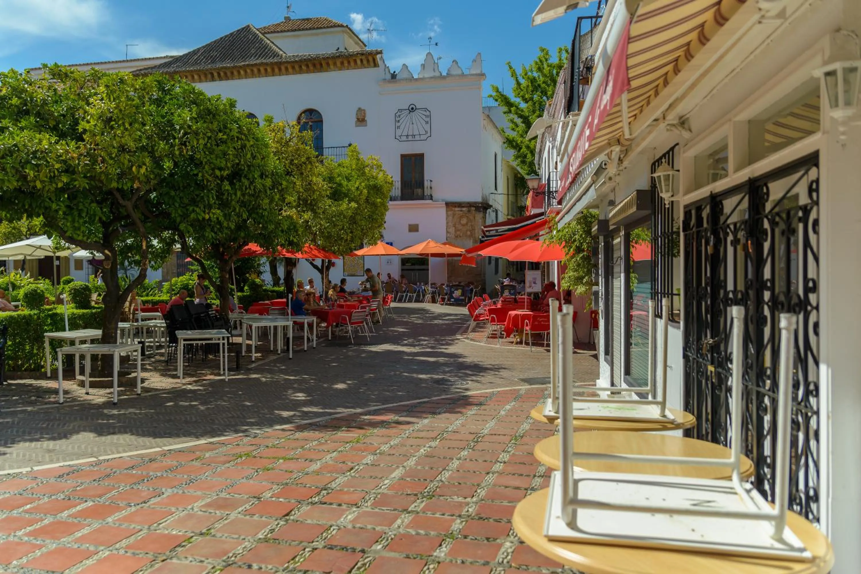Area and facilities in Pensión Aduar