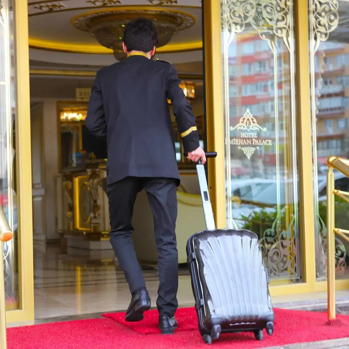 Property building in Emirhan Palace Hotel Property building in Emirhan Palace Hotel