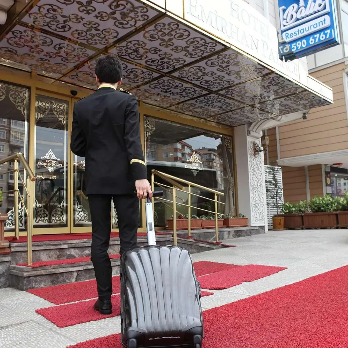 Property building in Emirhan Palace Hotel Property building in Emirhan Palace Hotel