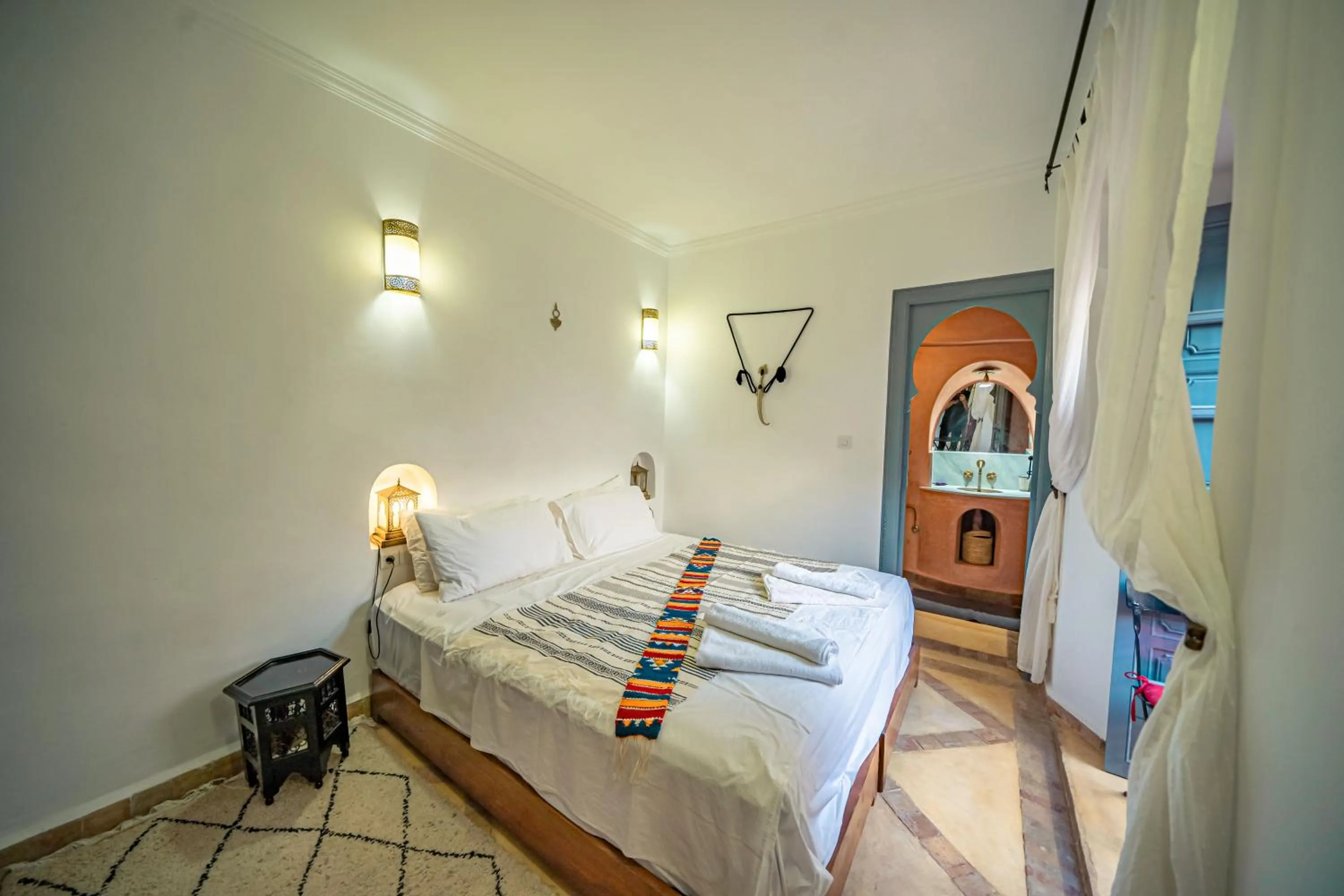 Bedroom, Bed in Riad Azawan