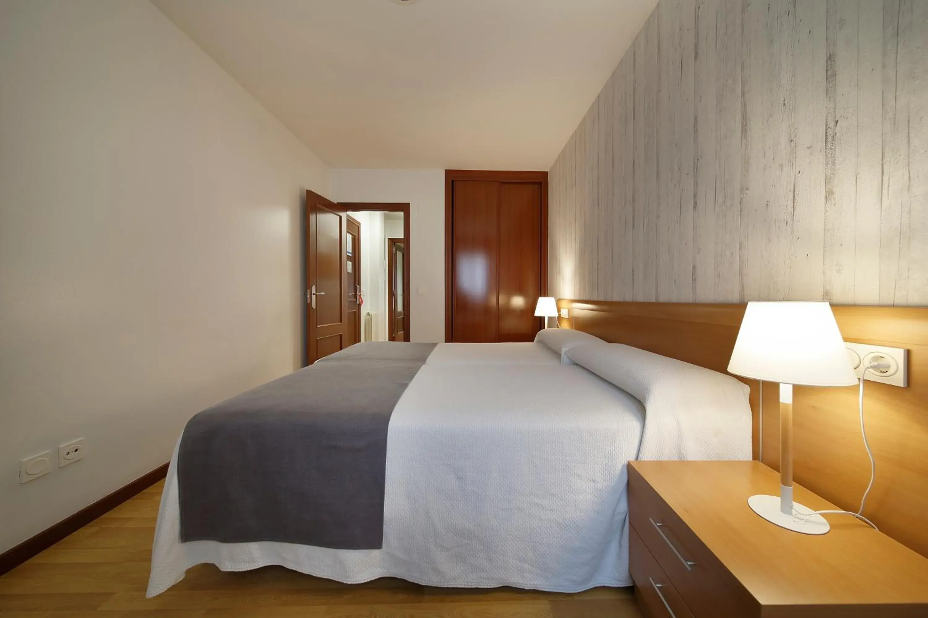 Decorative detail, Bed in Apartamentos Urban Blue, Blue Hotels Decorative detail, Bed in Apartamentos Urban Blue, Blue Hotels