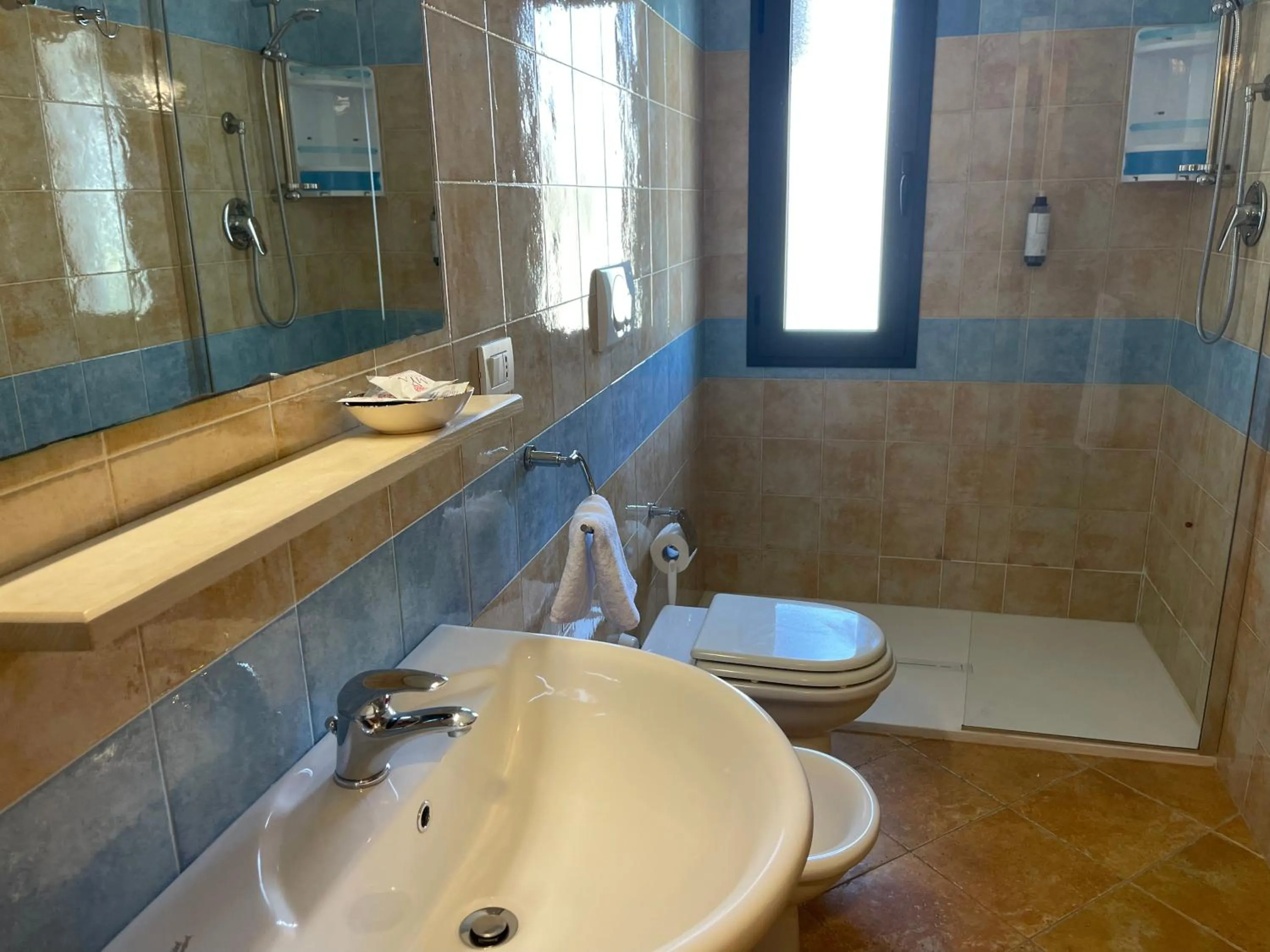 Bathroom in La Smeraldina Resort
