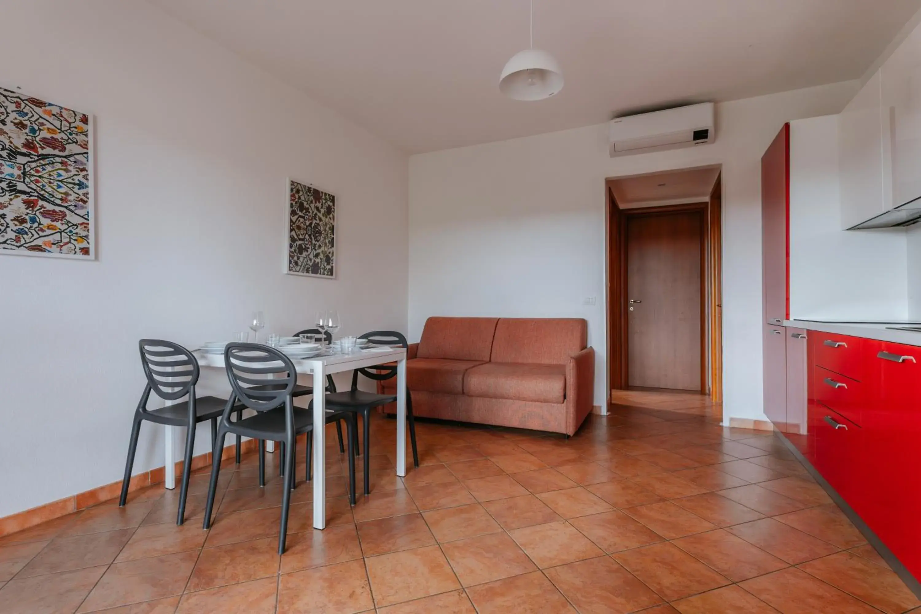 Living room in La Smeraldina Resort Living room in La Smeraldina Resort