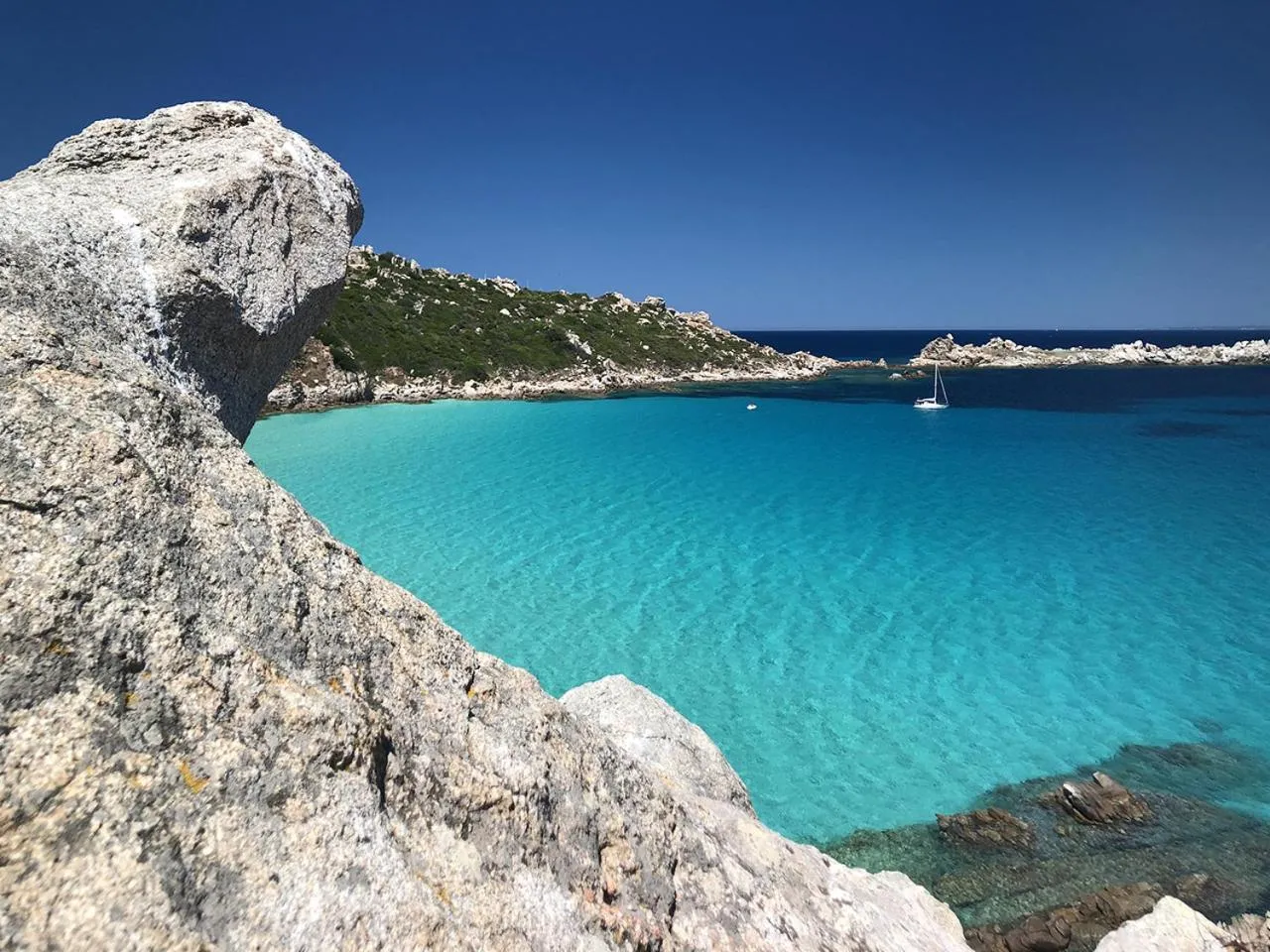 Beach in La Smeraldina Resort