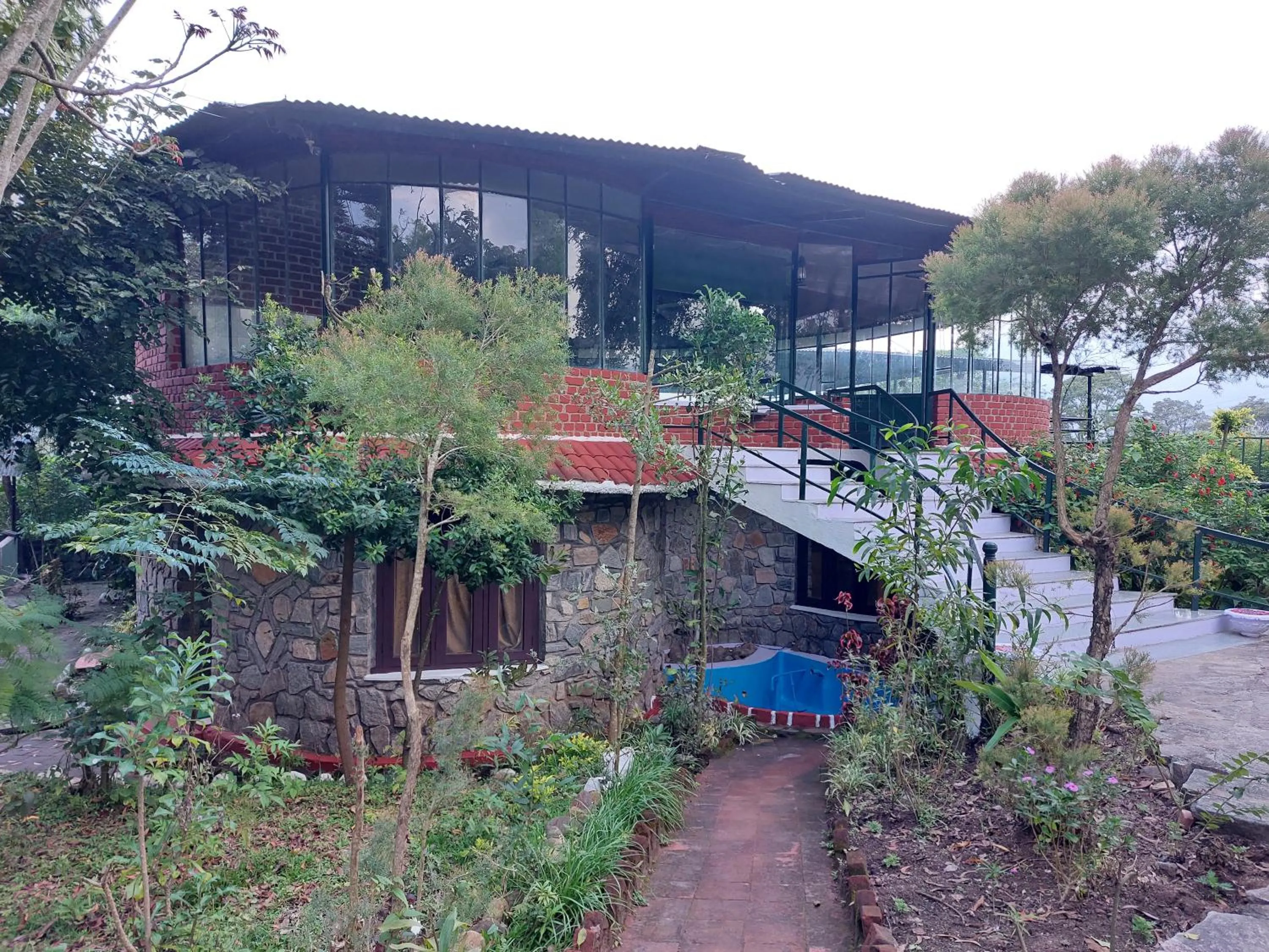 Garden view in THE TIGER PAW RESORT