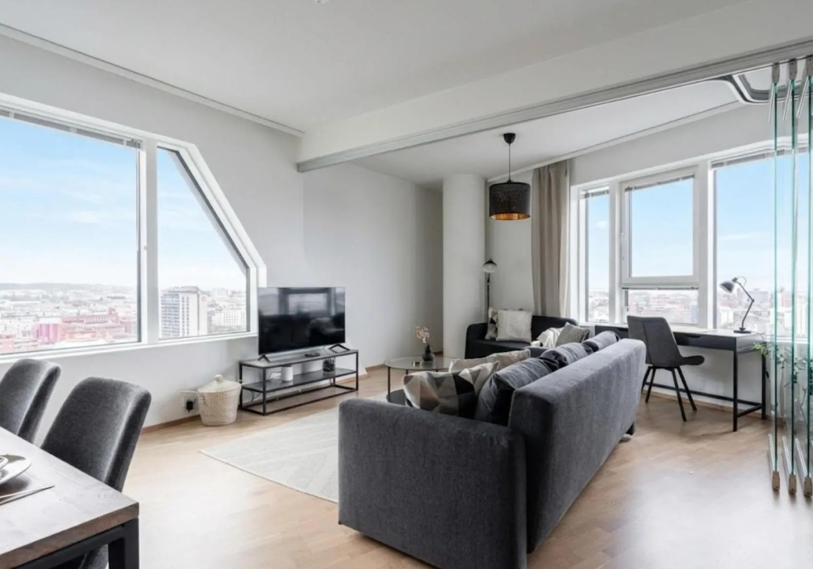 12th Floor Sauna Retreat with Stunning Views