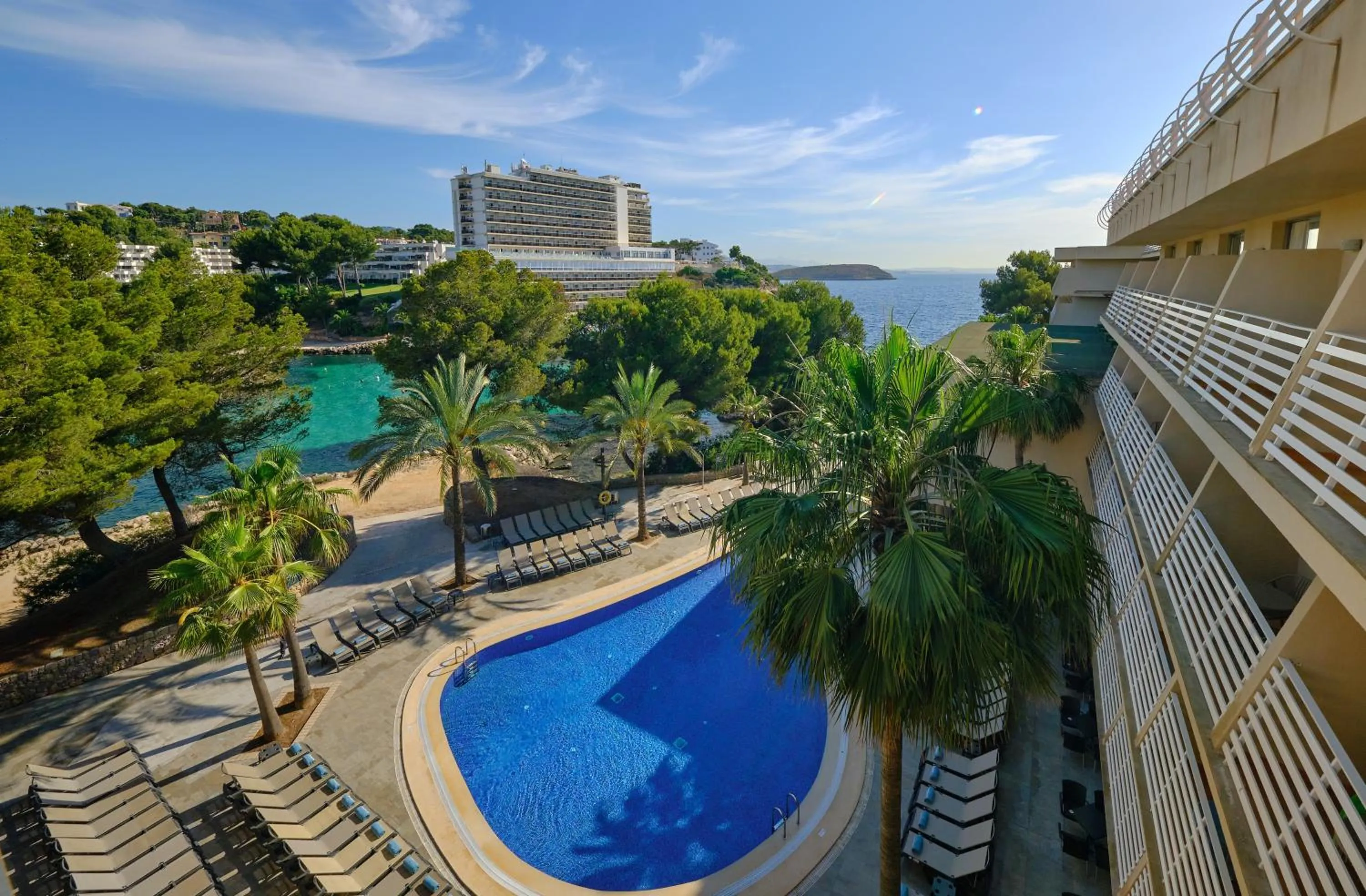 Pool view in Occidental Cala Viñas