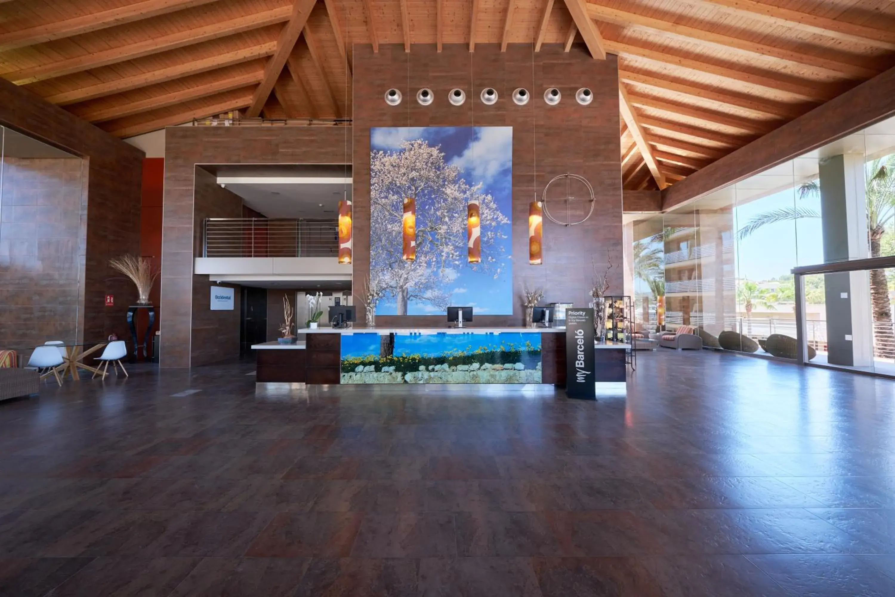 Lobby or reception in Occidental Cala Viñas Lobby or reception in Occidental Cala Viñas