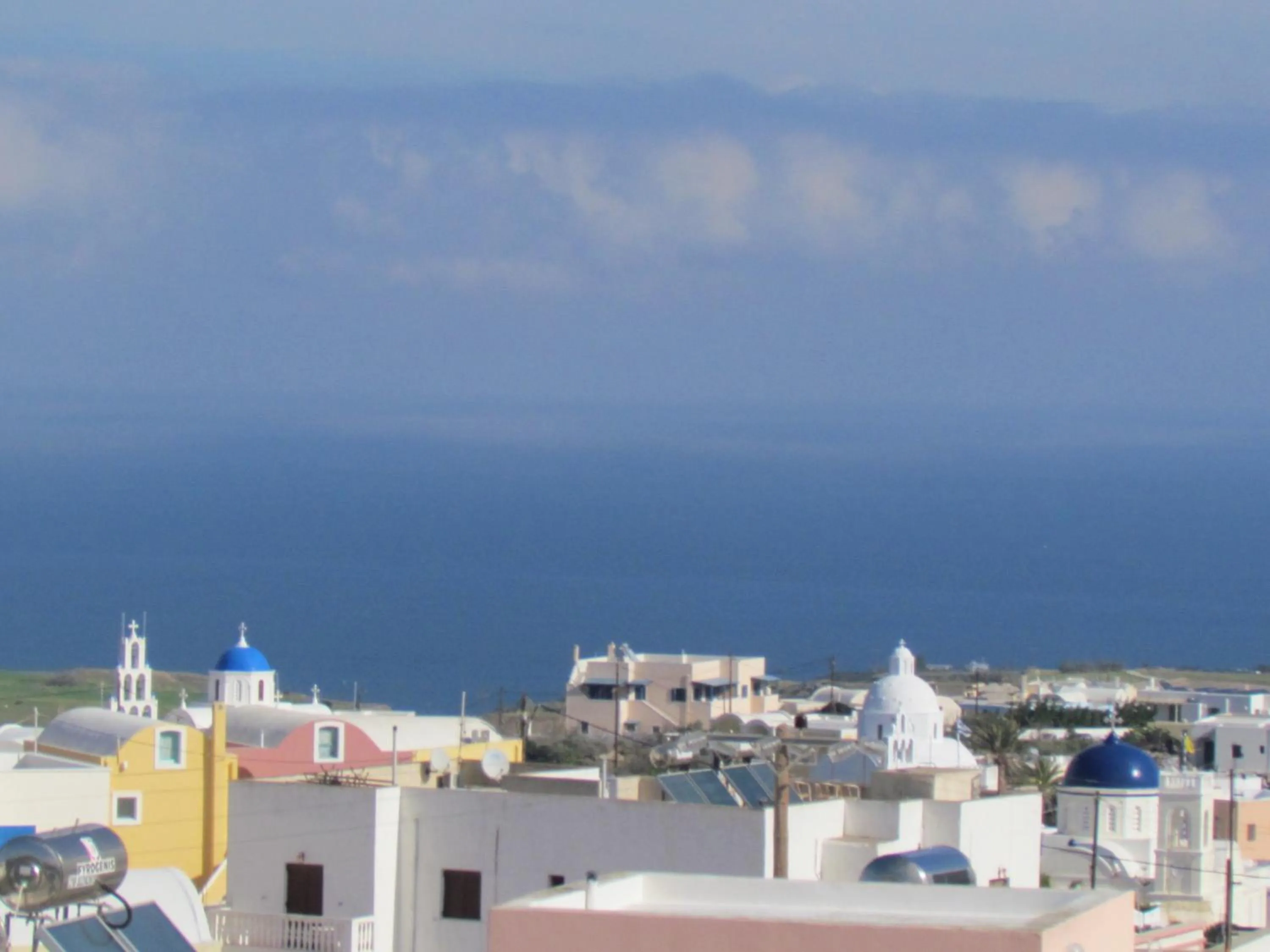 Bird's eye view in Cyclades Hotel