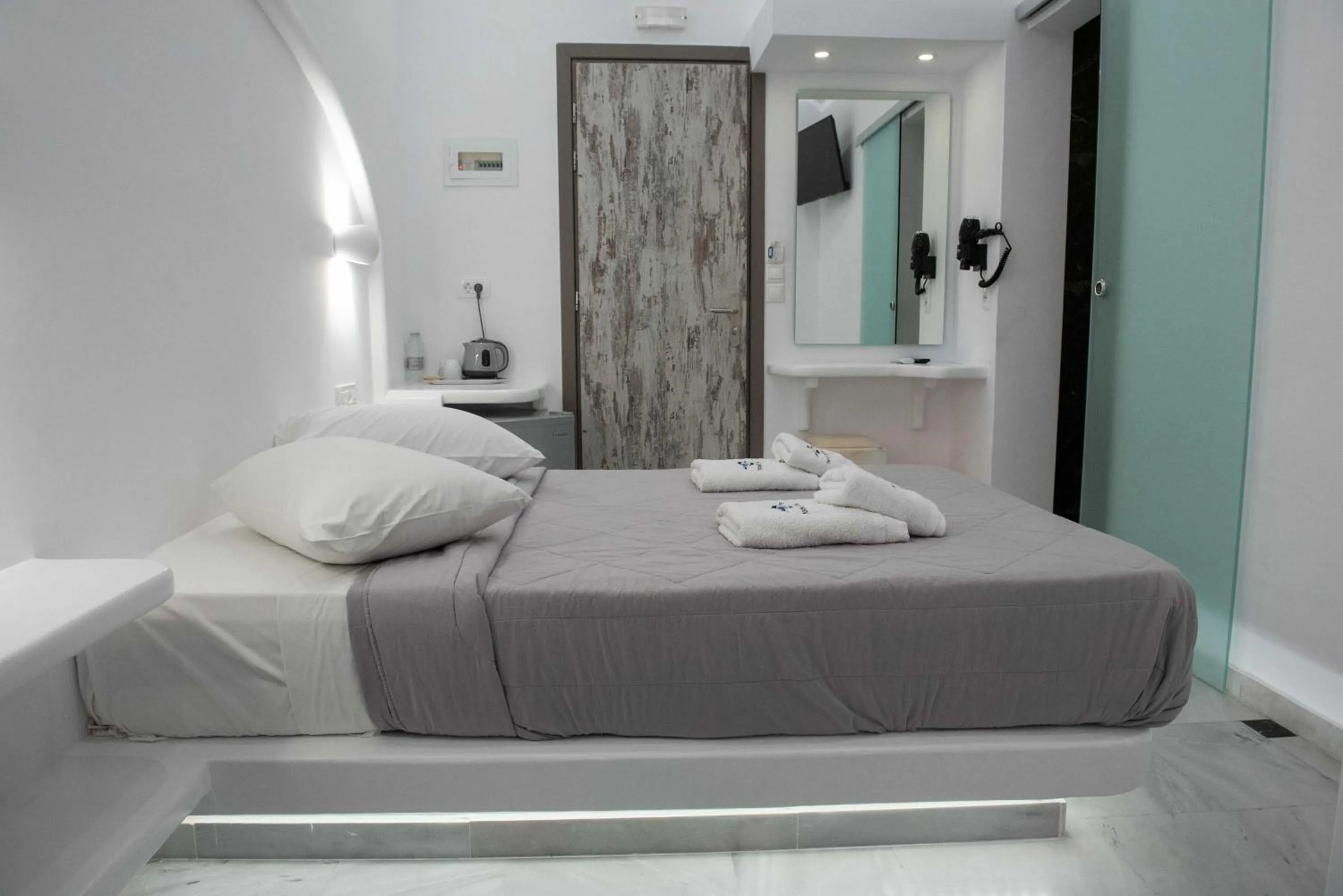 Bedroom in Cyclades Hotel
