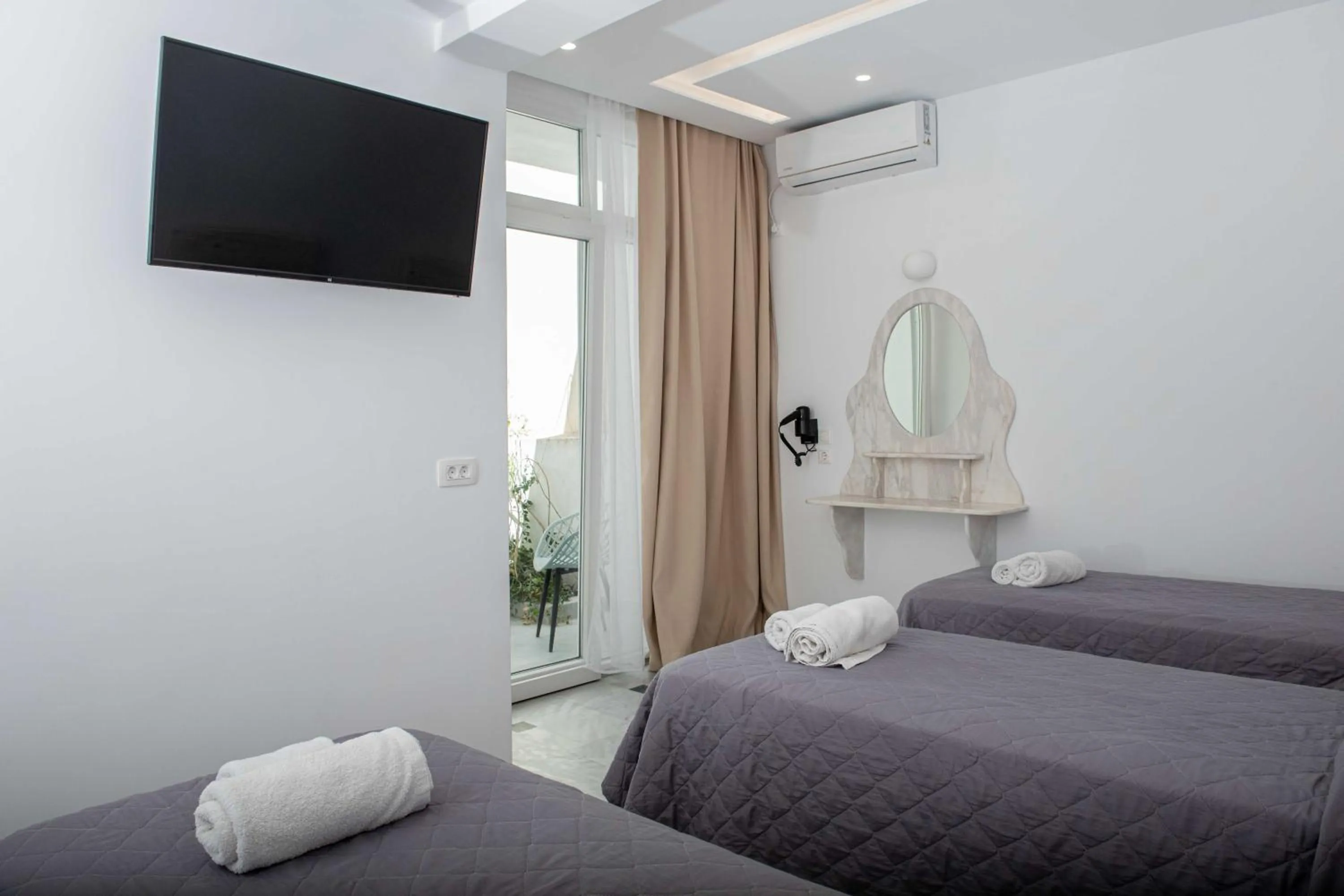 Bedroom in Cyclades Hotel