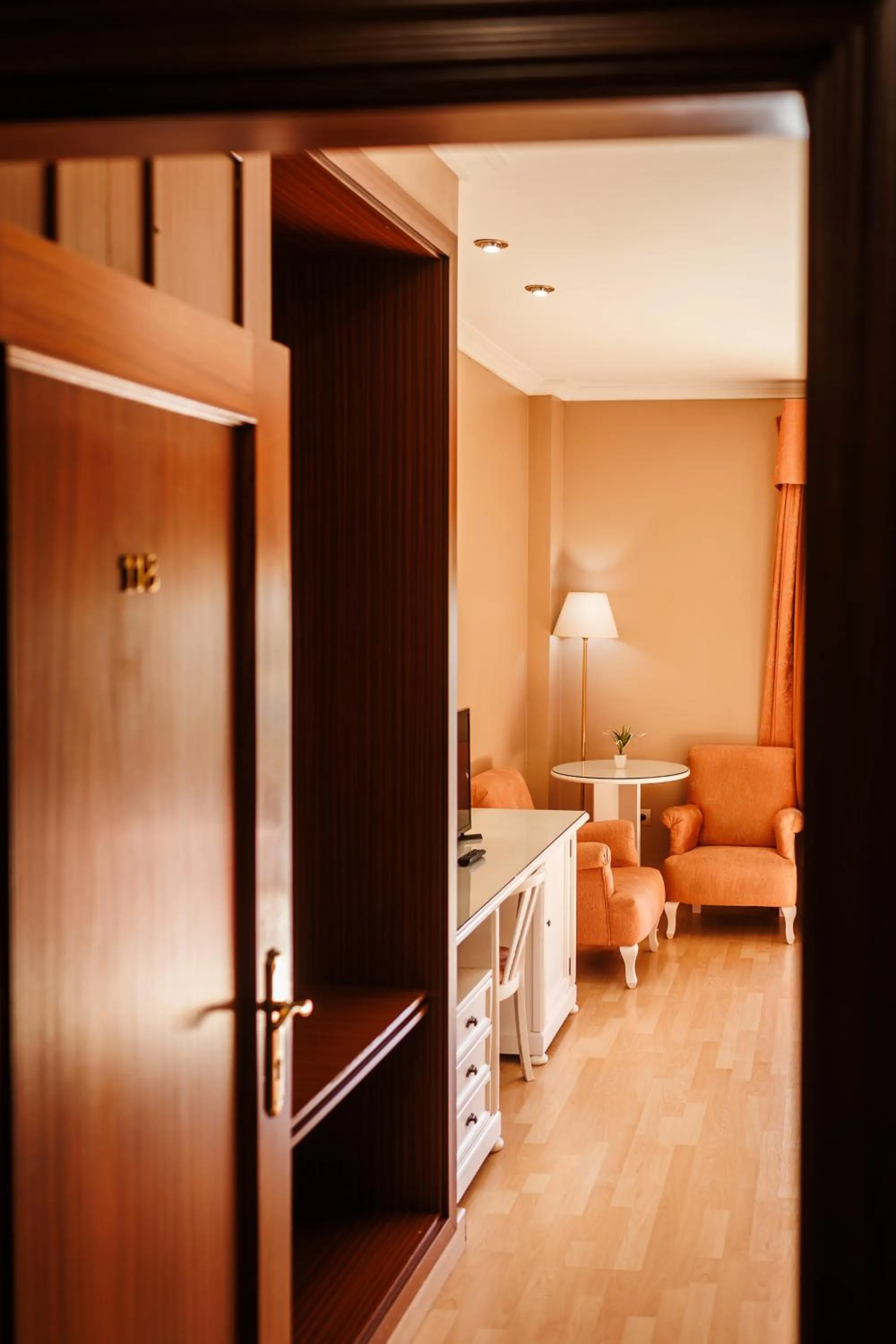 Decorative detail, Bed in Hotel Acosta Vetonia