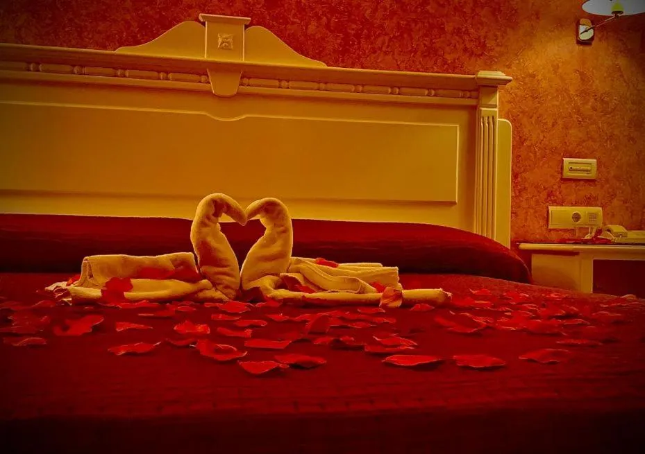 Bed in Hotel Acosta Vetonia