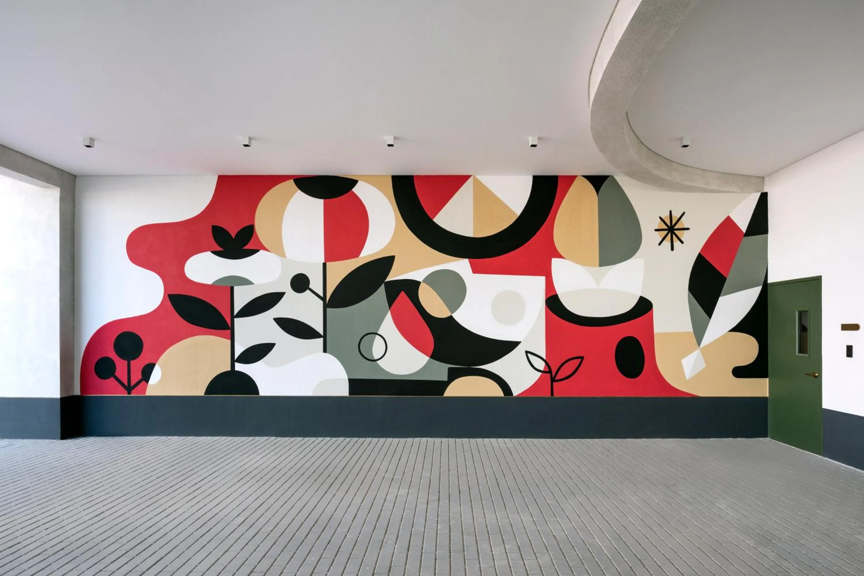 Decorative detail in The Muse