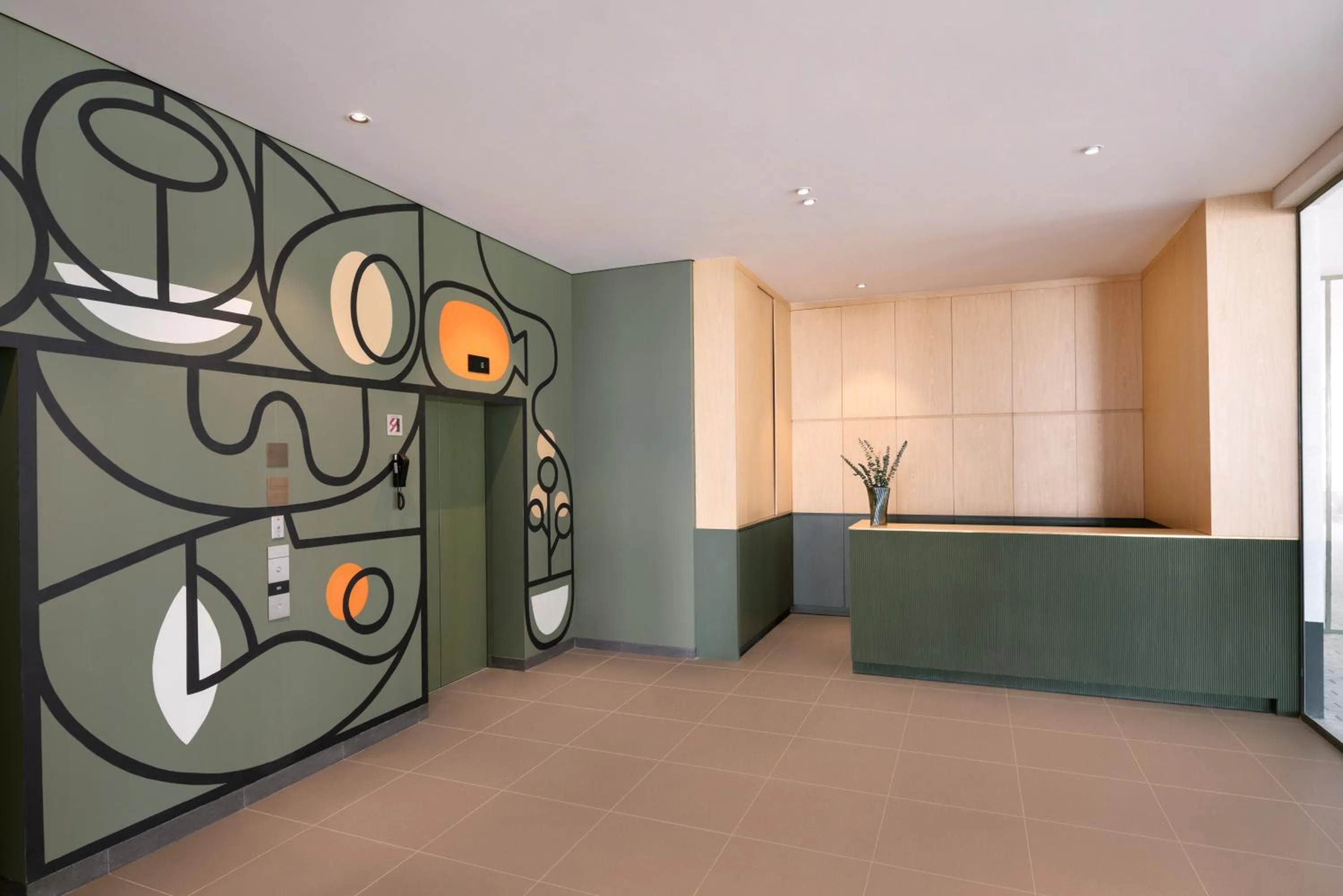 Lobby or reception in The Muse