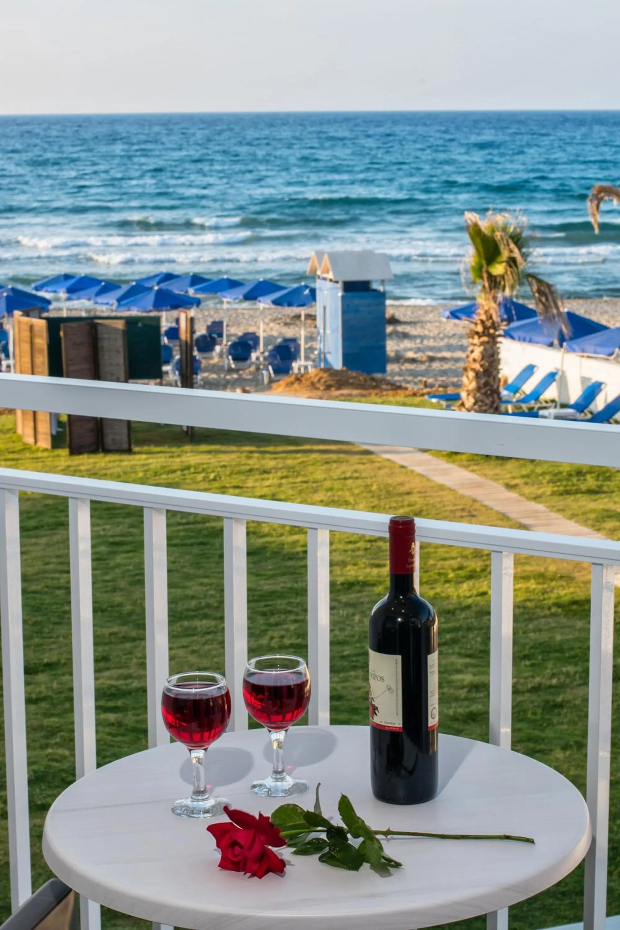 Sea view in Happy Days Beach Hotel