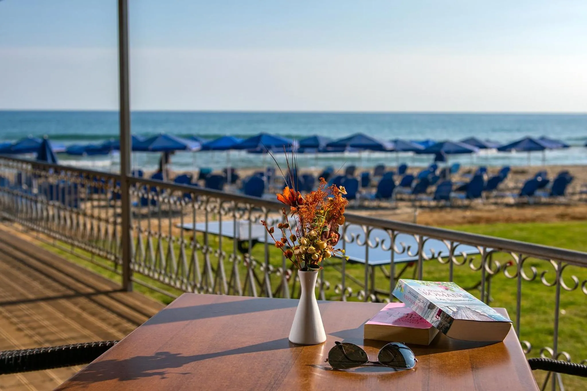 Patio in Happy Days Beach Hotel