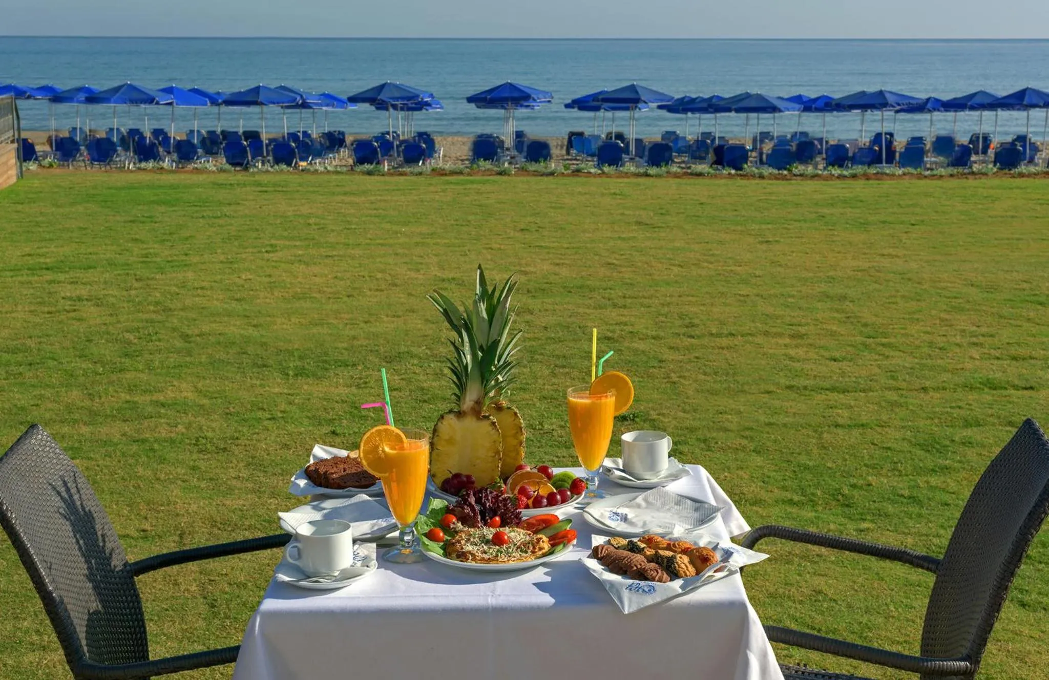 Food close-up in Happy Days Beach Hotel