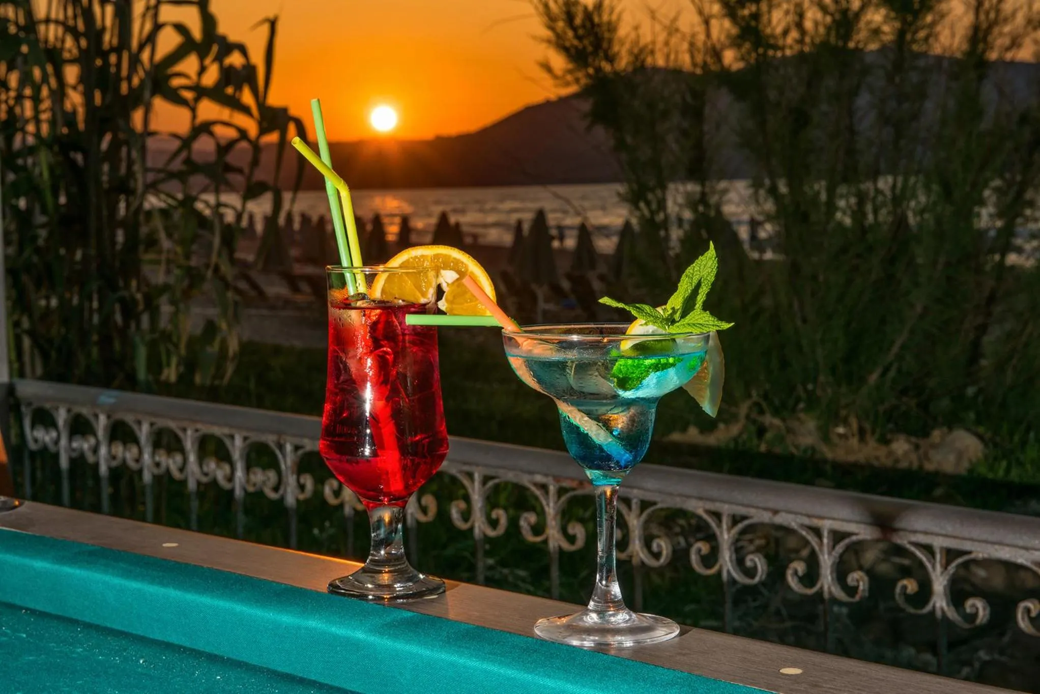 Alcoholic drinks in Happy Days Beach Hotel