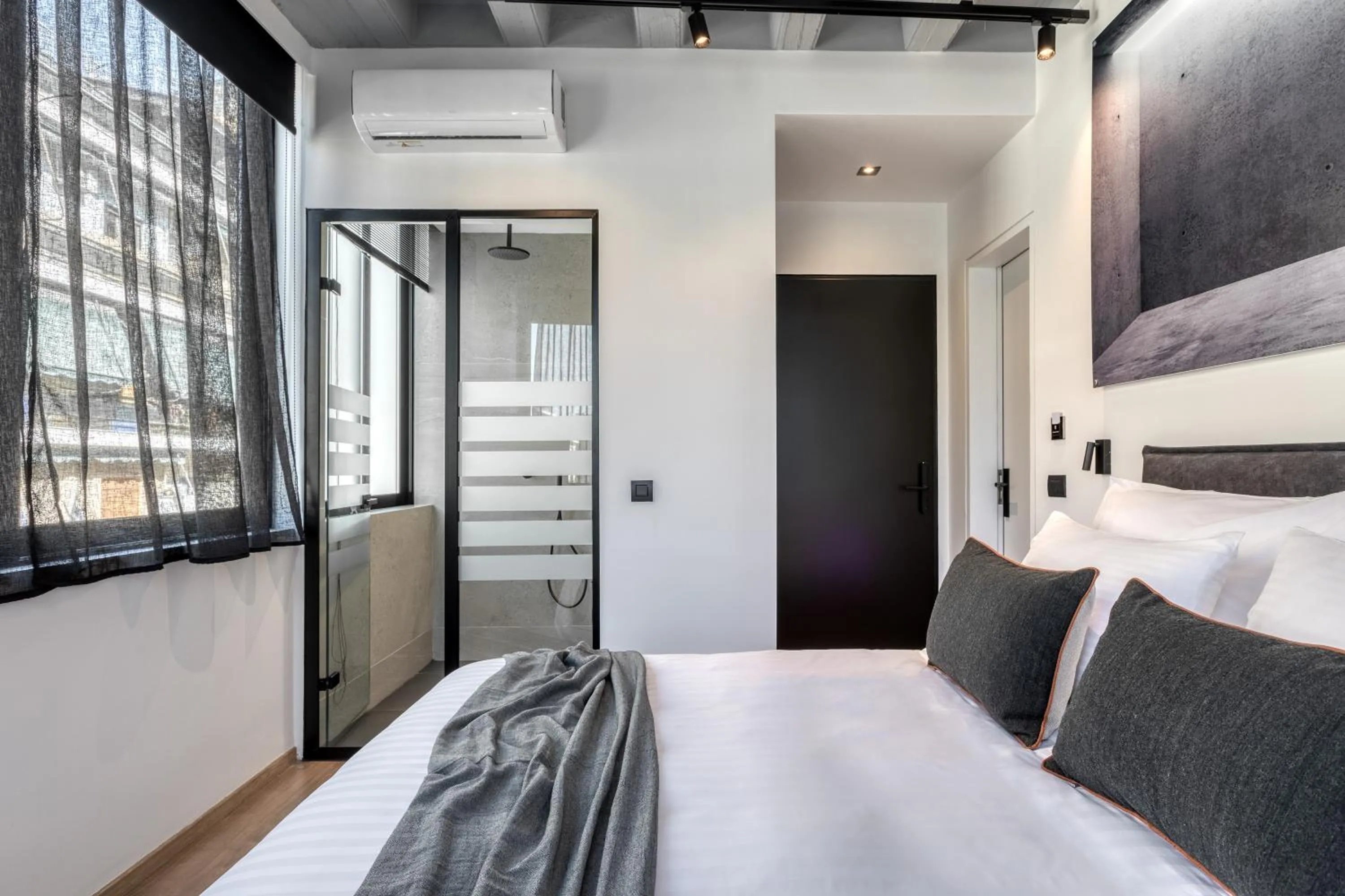 Bedroom, Bed in Koniama Acropolis