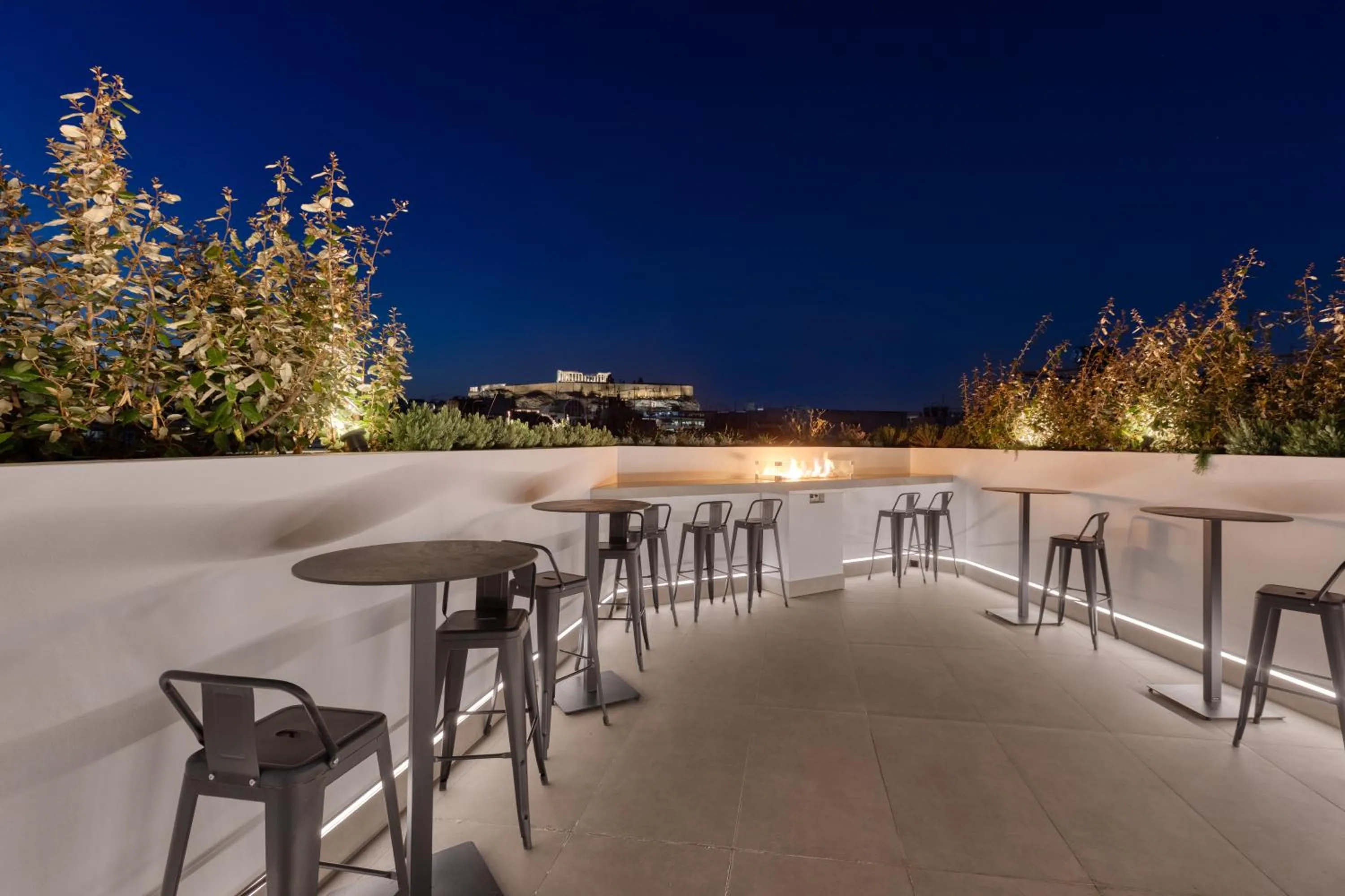 Night in Koniama Acropolis