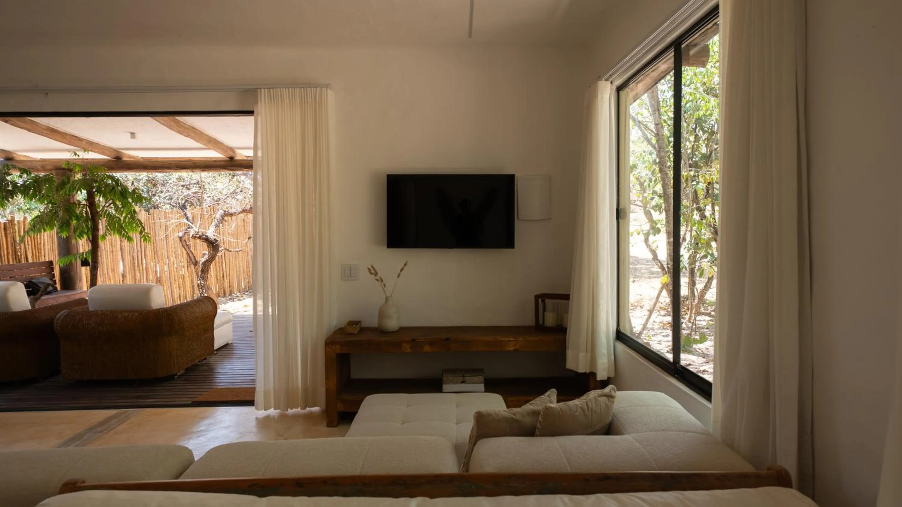 Bed in Baguá Bangalôs